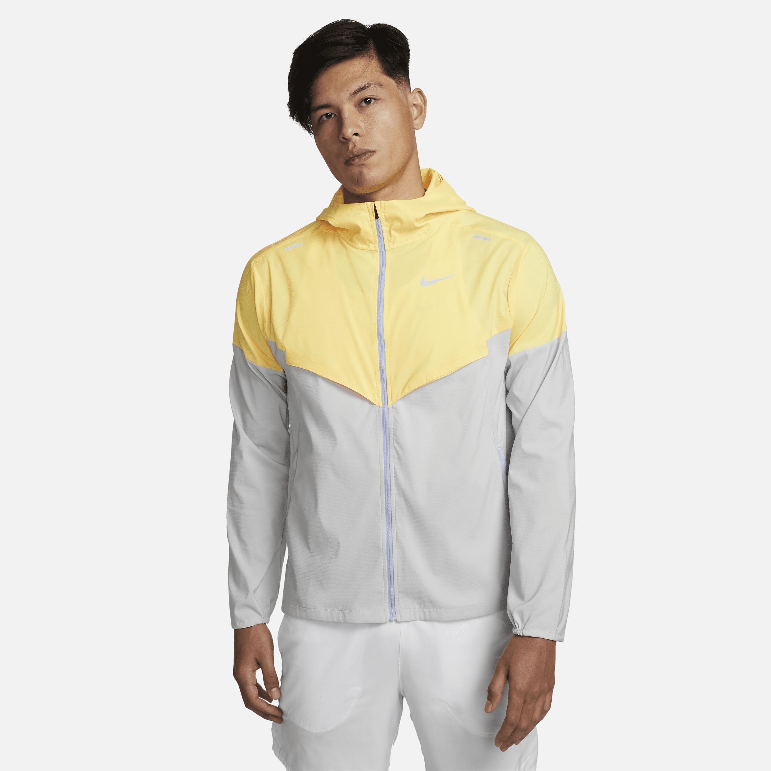 Nike Windrunner Running Jacket In Yellow, in Gray for Men Lyst