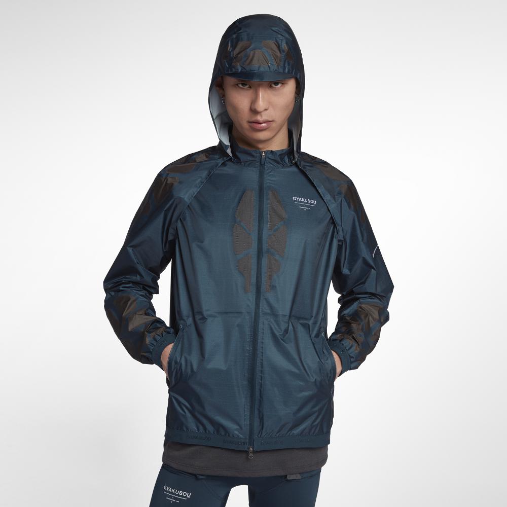 Nike Gyakusou Men's Hooded Running Jacket in Blue for Men | Lyst