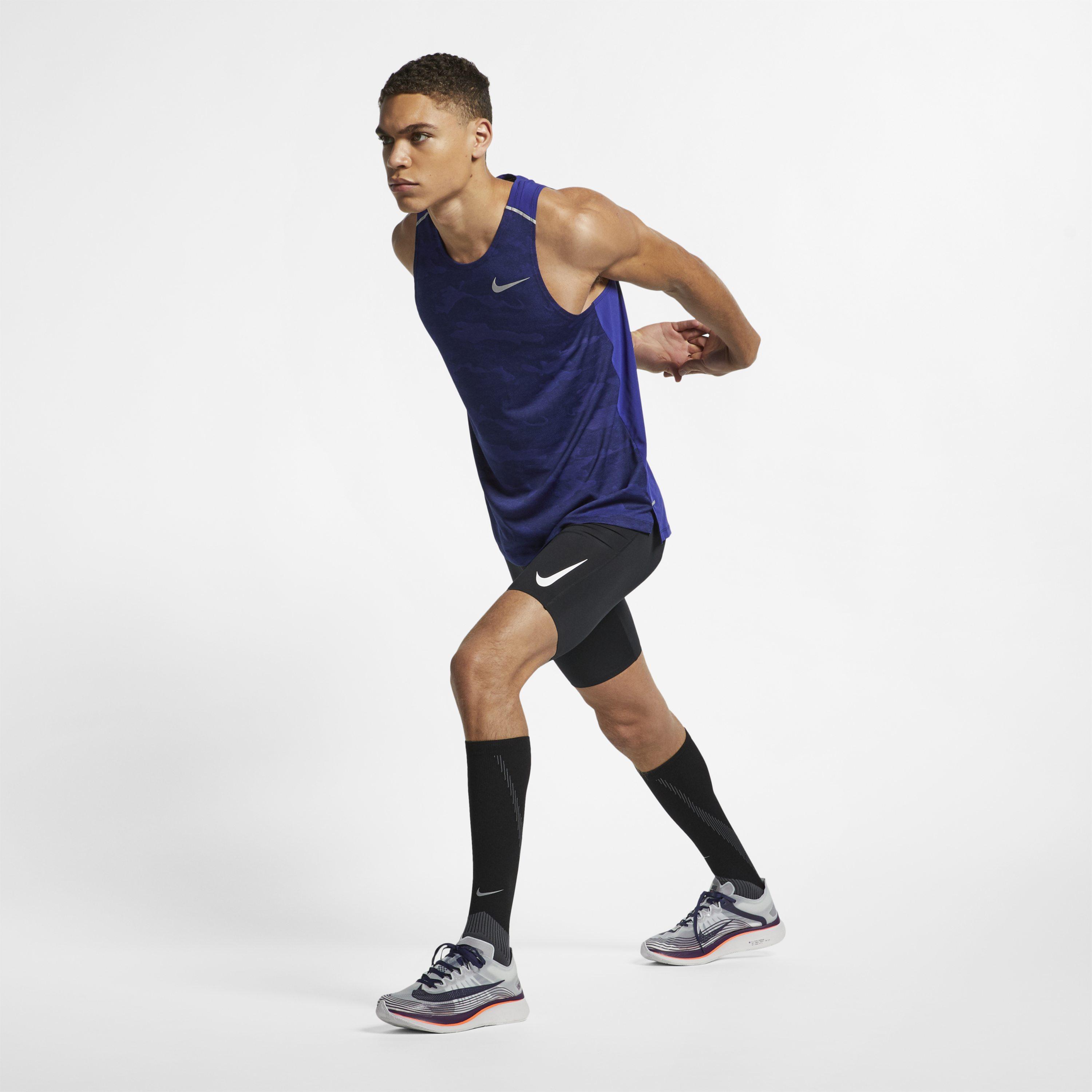 Nike Aeroswift 1/2-length Running Tights in Black for Men