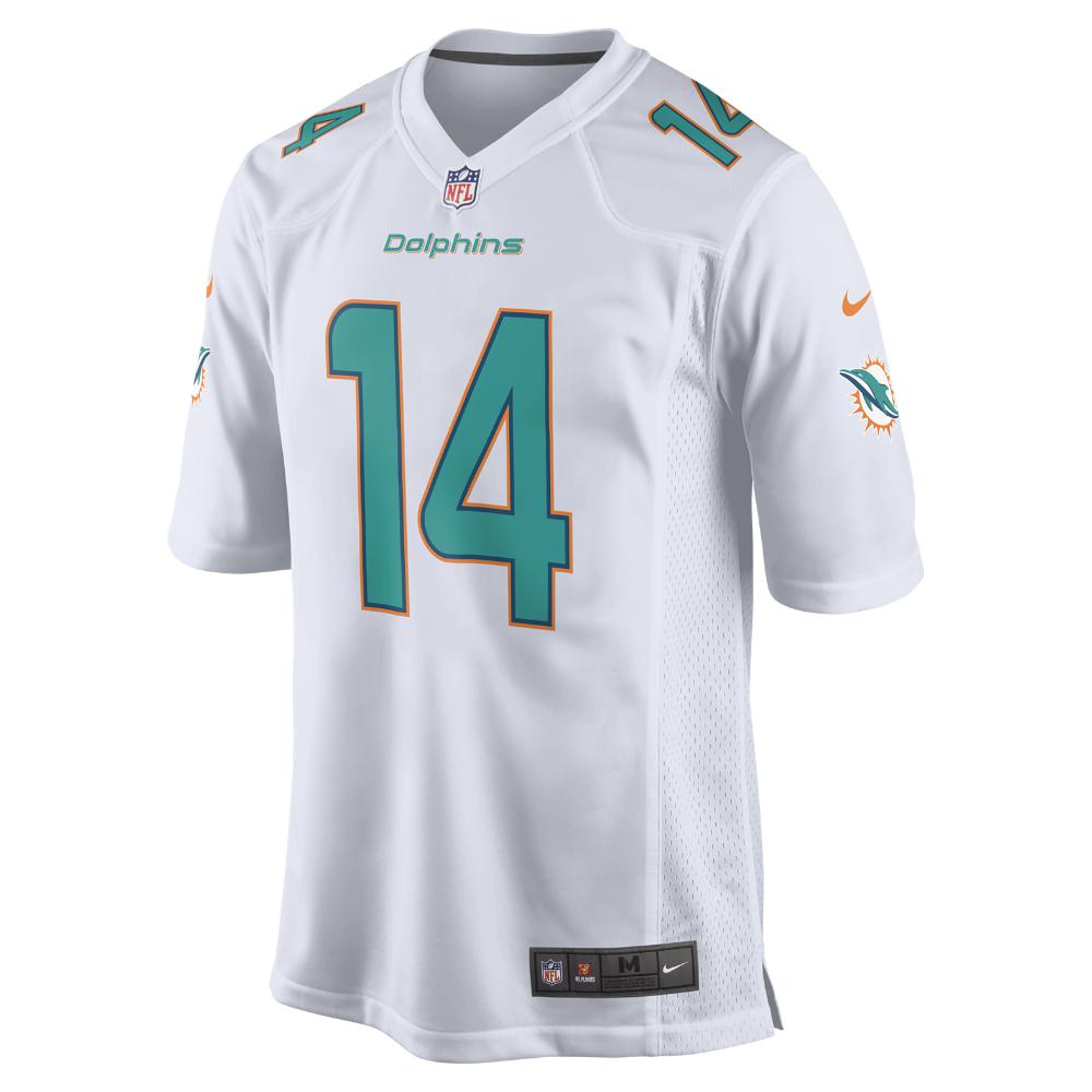 Nike Synthetic Nfl Miami Dolphins Game (jarvis Landry) Men's Football  Jersey in White for Men - Lyst