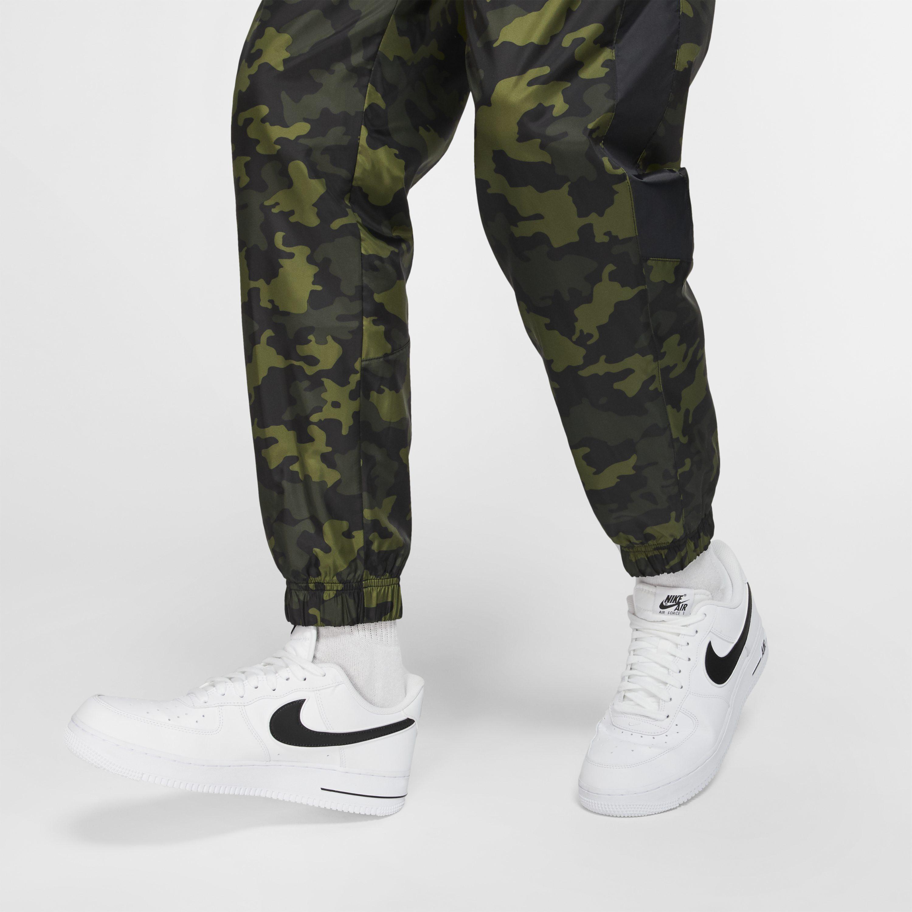 nike camo trackies