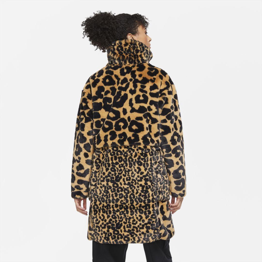 nike leopard print jacket