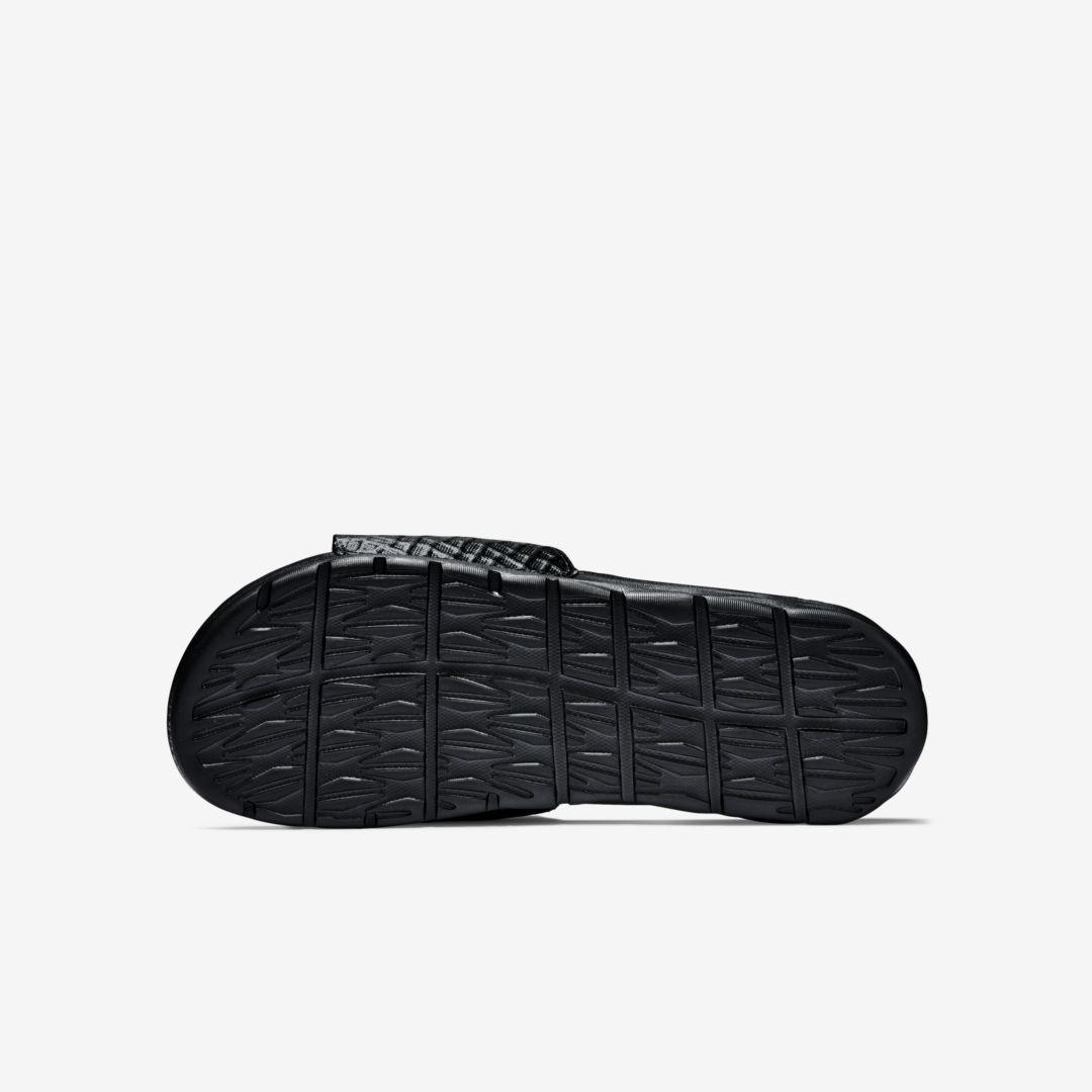 Nike Benassi Solarsoft Slide Athletic Sandal in Black Anthracite (Black)  for Men - Lyst