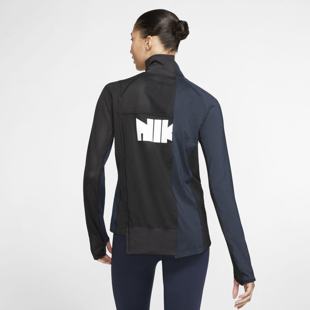 half zip running jacket