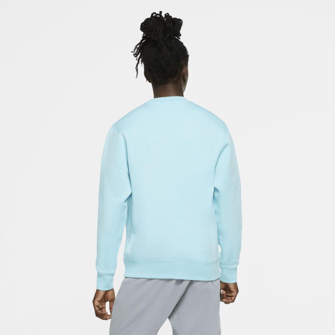 Nike Sportswear Club Fleece Crew (bleached Aqua) - Clearance Sale in Blue  for Men | Lyst