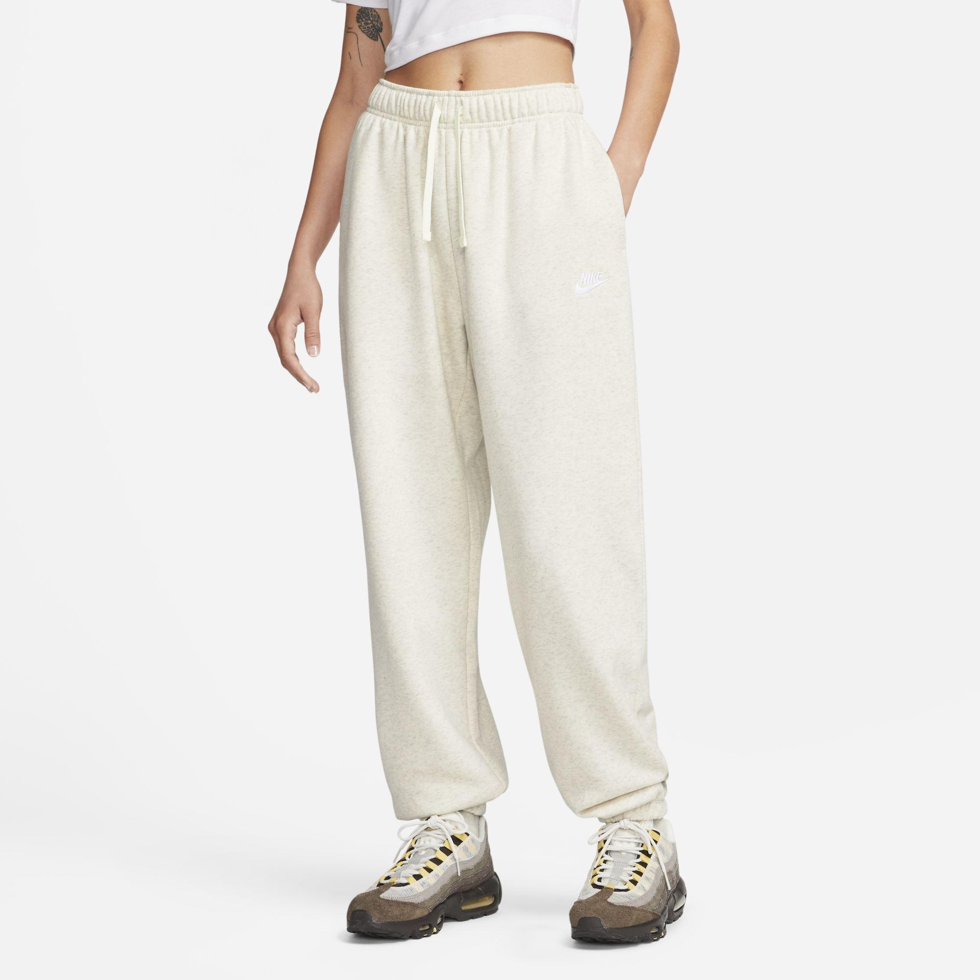 Nike Sportswear Club Fleece Mid-rise Oversized Sweatpants In Brown, in ...