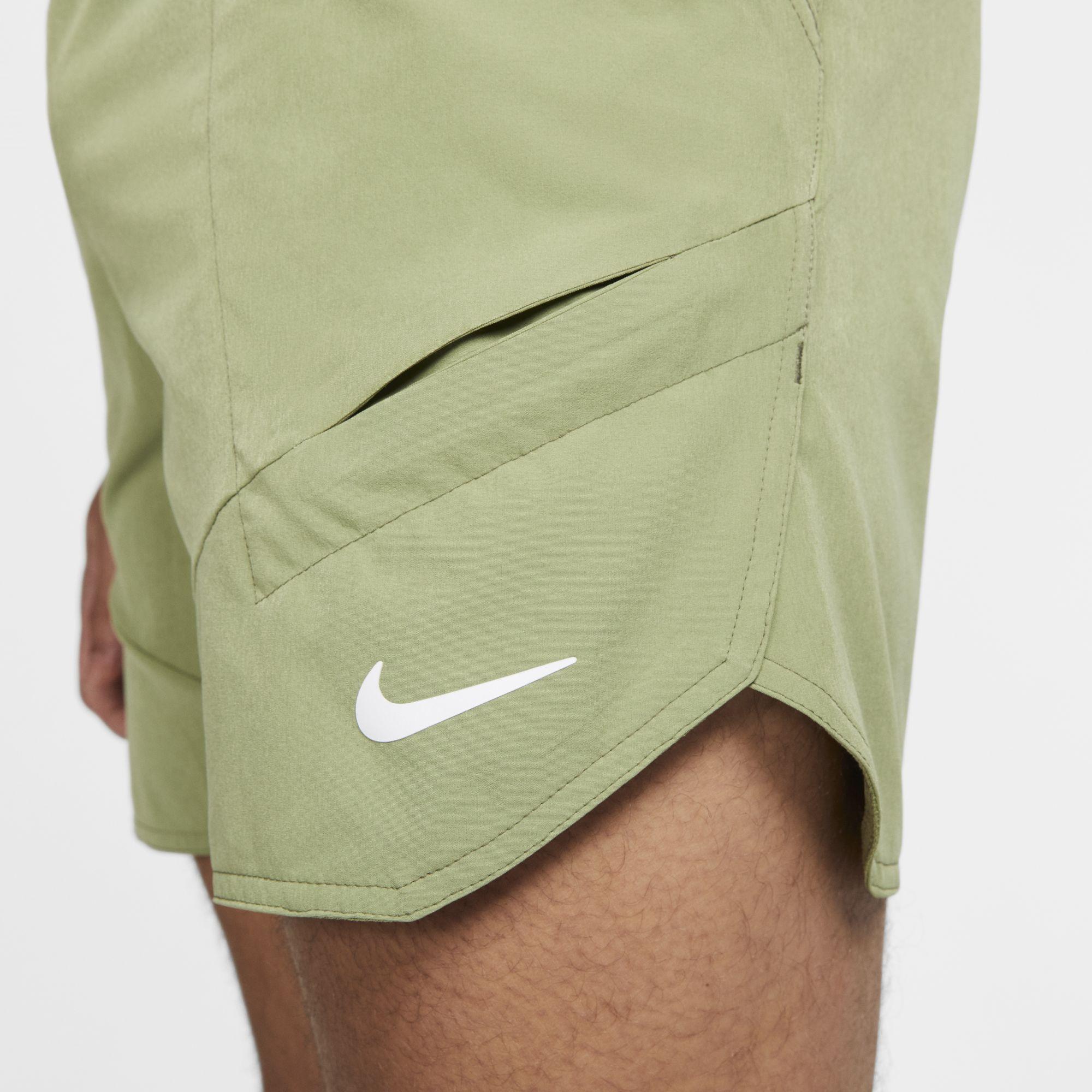 Nike Court Dri-fit Advantage 7" Tennis Shorts in Green for Men | Lyst
