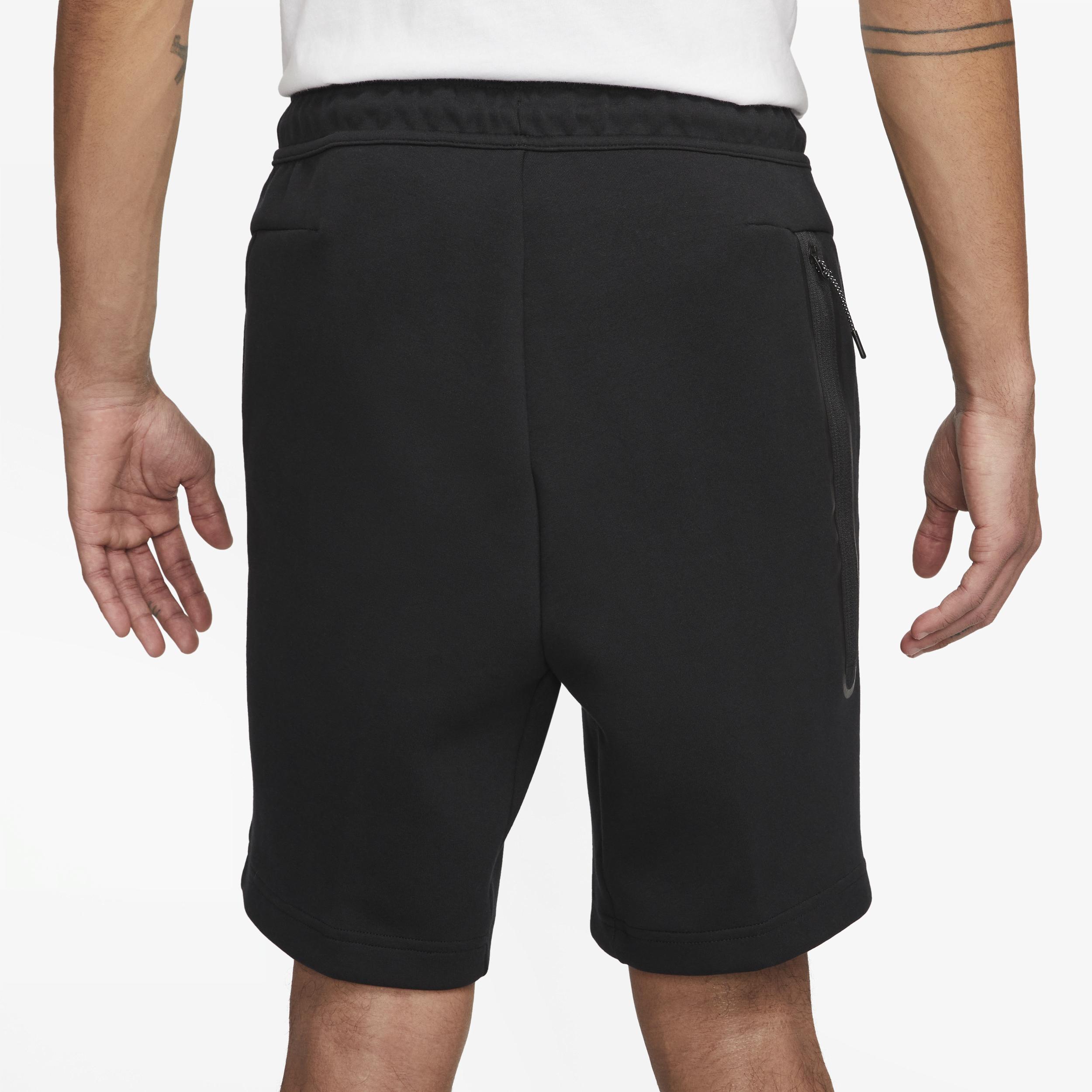 Nike Tech Fleece Shorts in het Zwart voor heren | Lyst NL