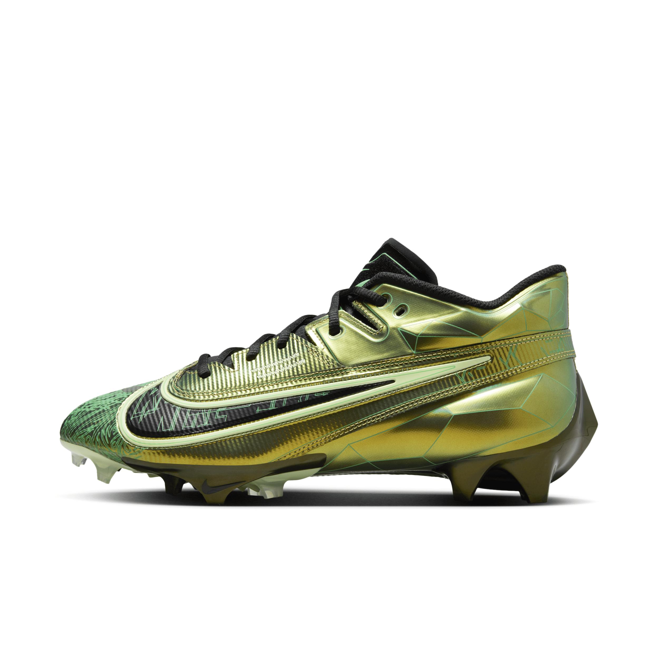 Gold nike football cleats best sale
