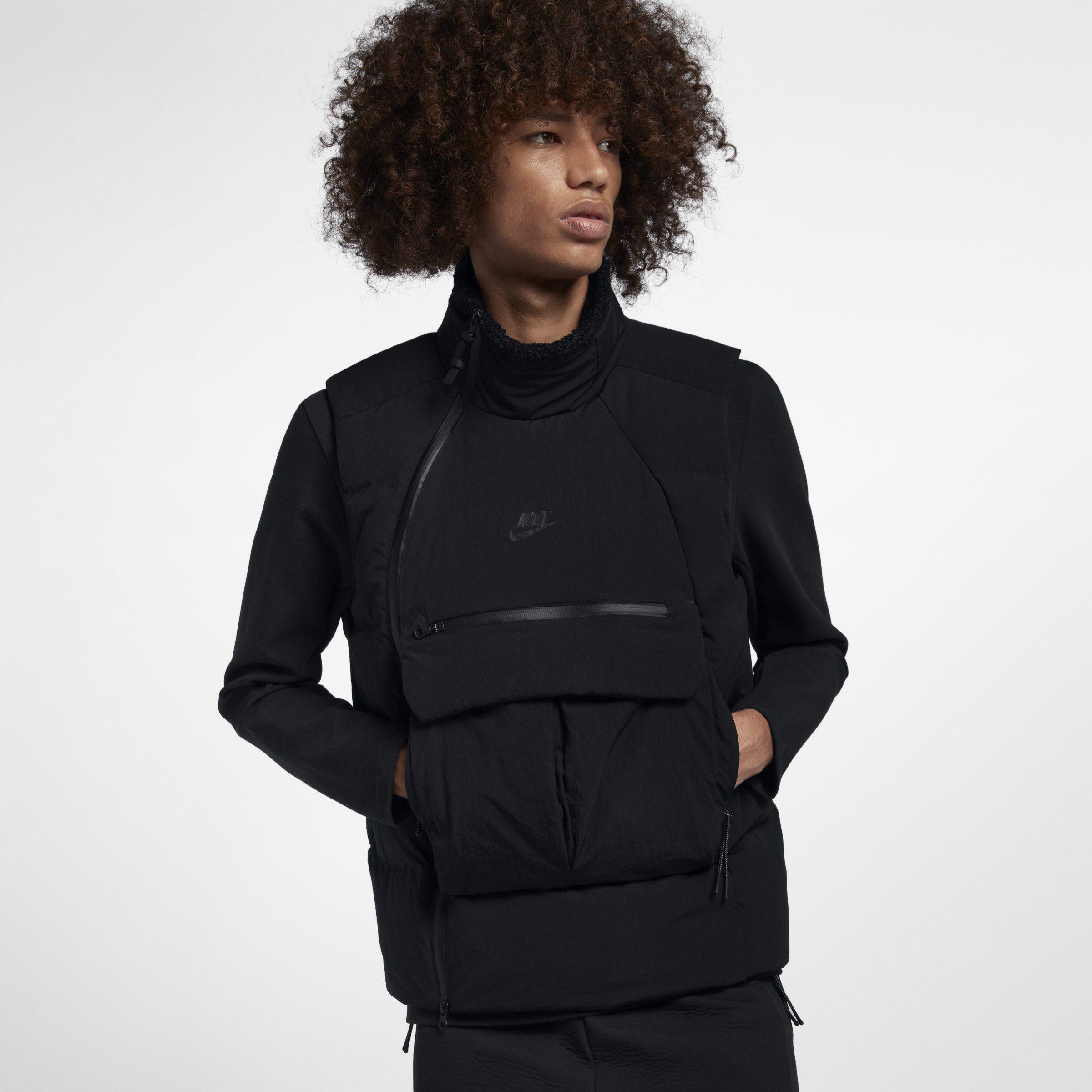 Nike Sportswear Tech Pack Down-fill Gilet in Black for Men | Lyst UK