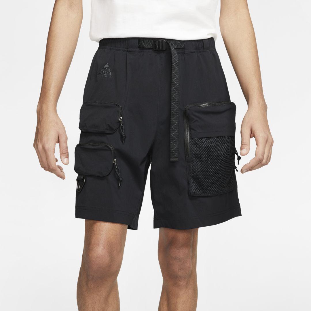 Nike Synthetic Acg Cargo Shorts in Black for Men - Lyst