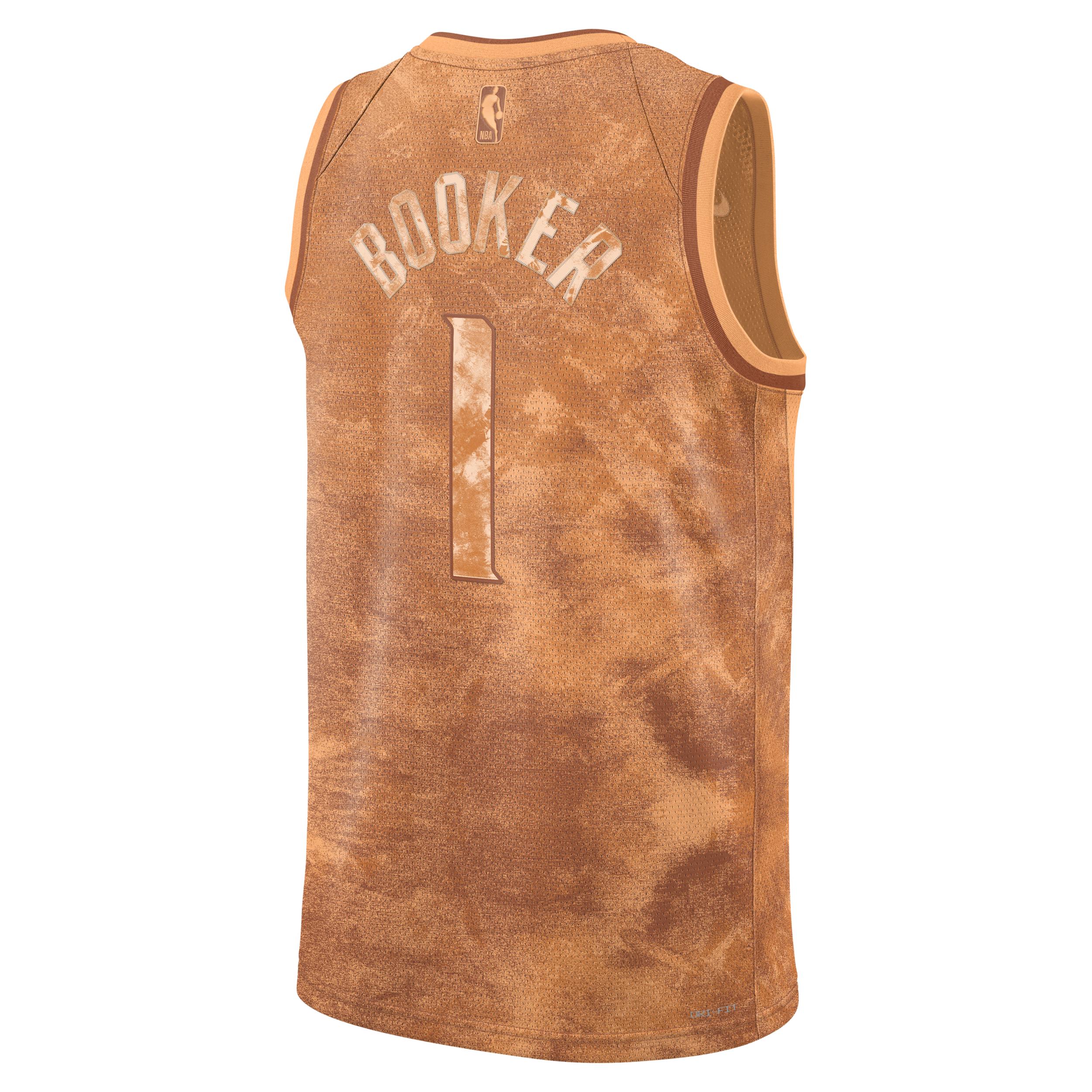 Nike Devin Booker Phoenix Suns 2023 Select Series Dri-fit Nba Swingman  Jersey 50% Recycled Polyester in Brown for Men | Lyst