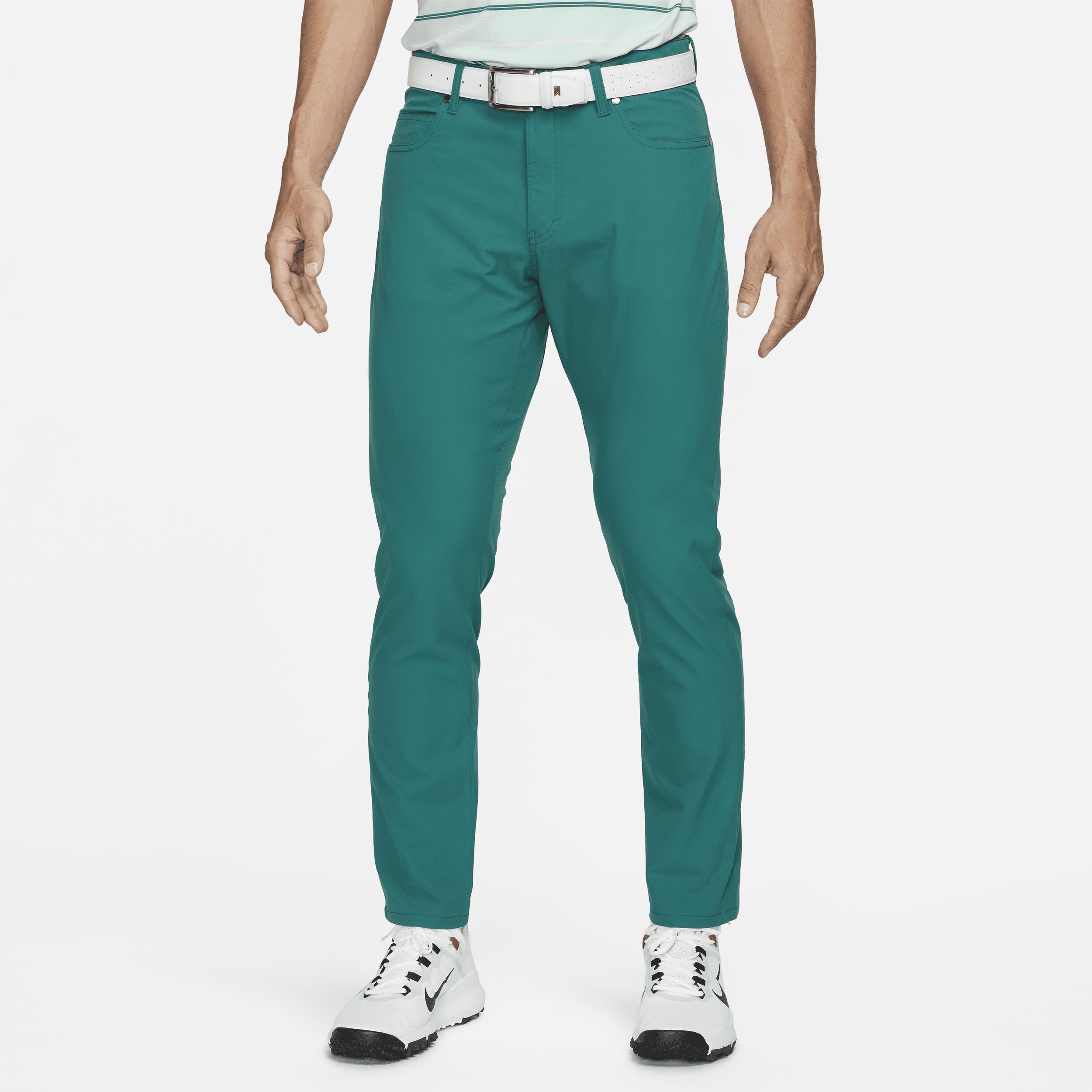 Nike Dri-fit Repel 5-pocket Slim Fit Golf Pants In Green, for Men | Lyst