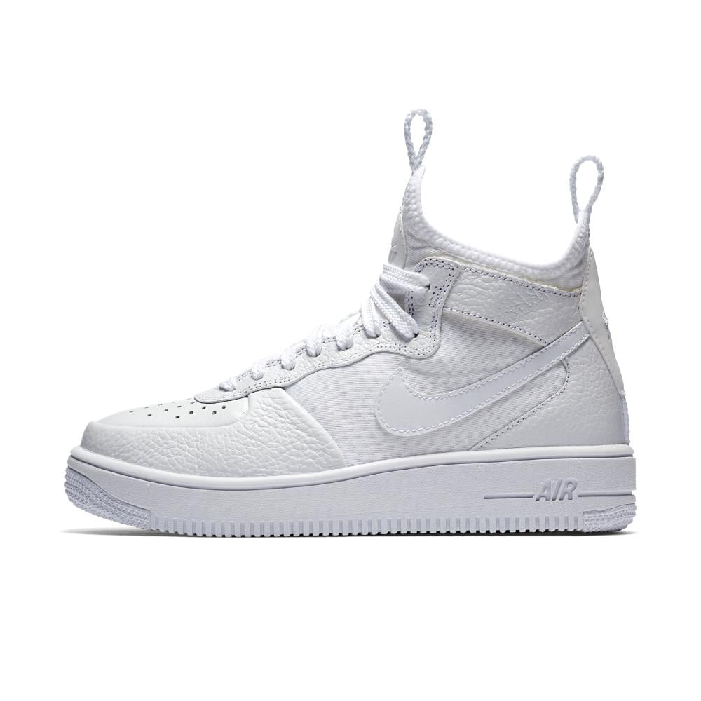 Nike Air 1 Ultraforce Mid Shoe in White |