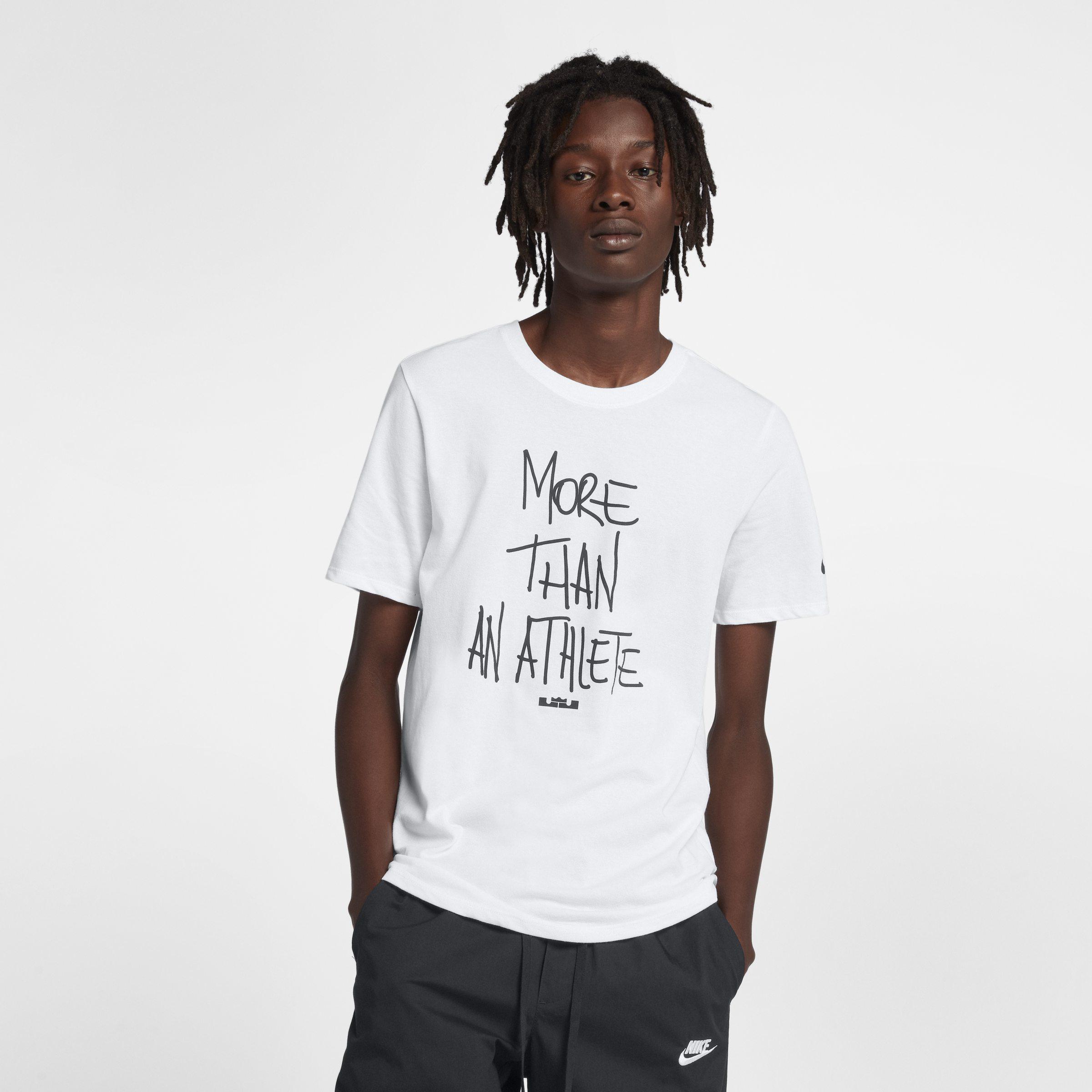 lebron more than an athlete shirt