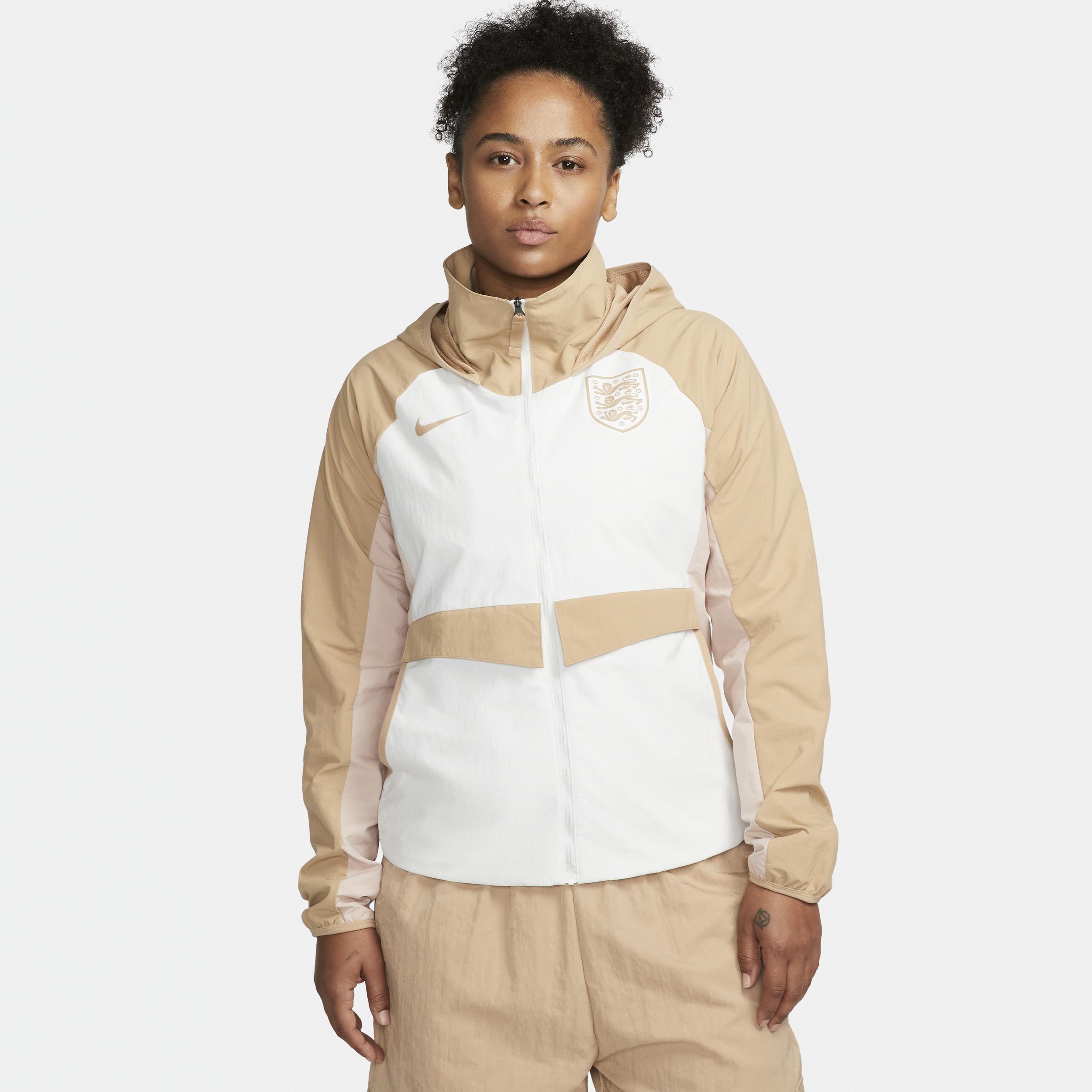 Nike England 2023 Lionesses Awf Full-zip Football Jacket in White | Lyst UK