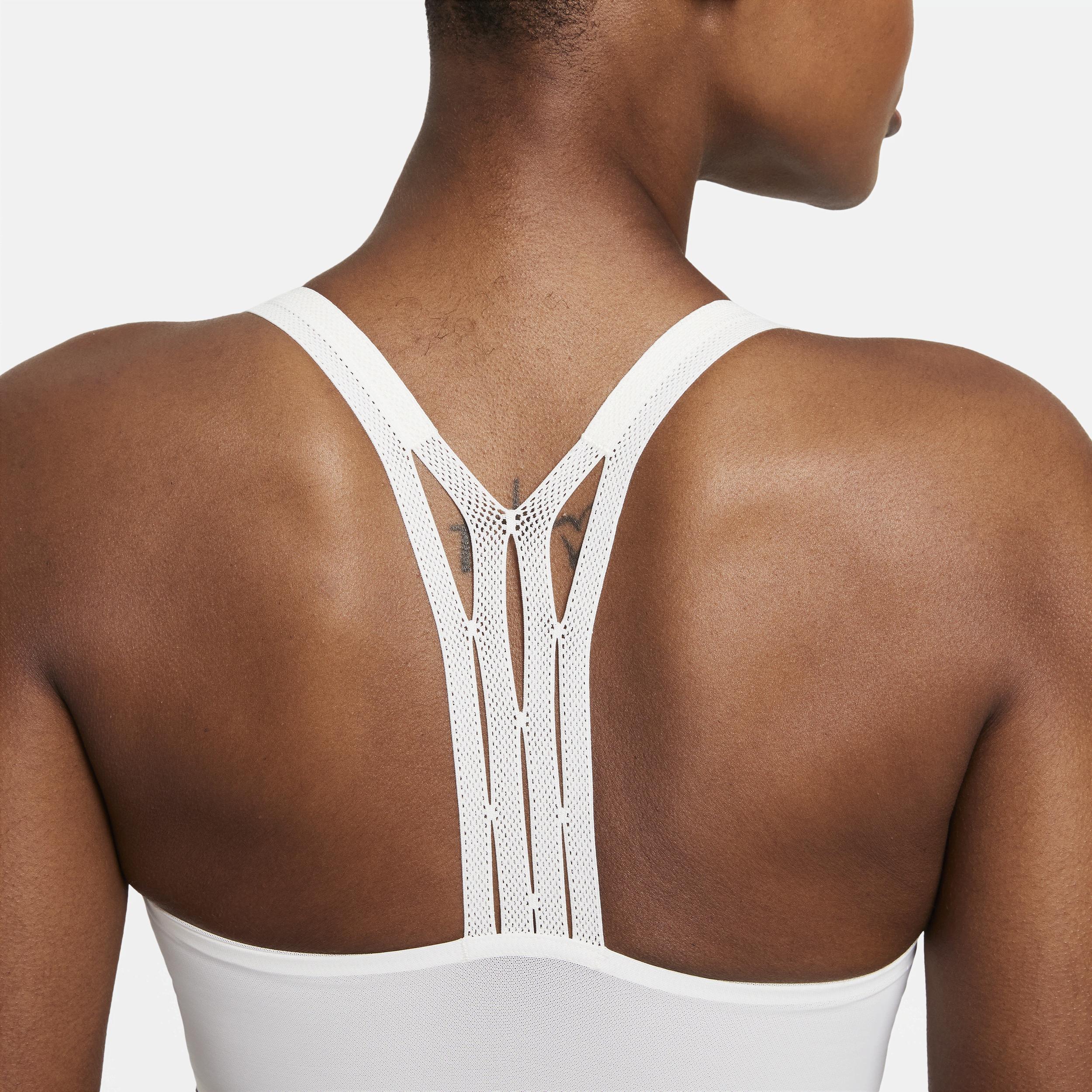 Nike Dri-fit Adv Indy Light-support Padded Strappy Sports Bra in White |  Lyst