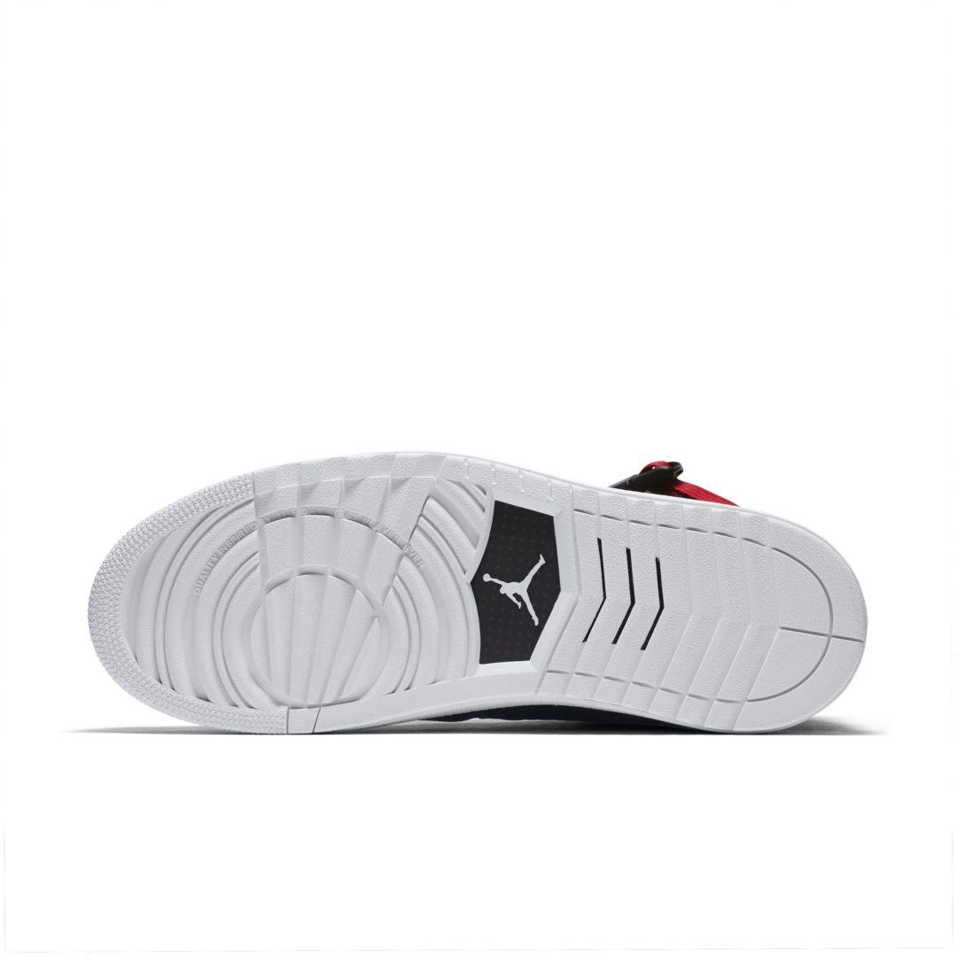 Nike Leather Air Jordan 1 Moto Shoe in Black for Men | Lyst