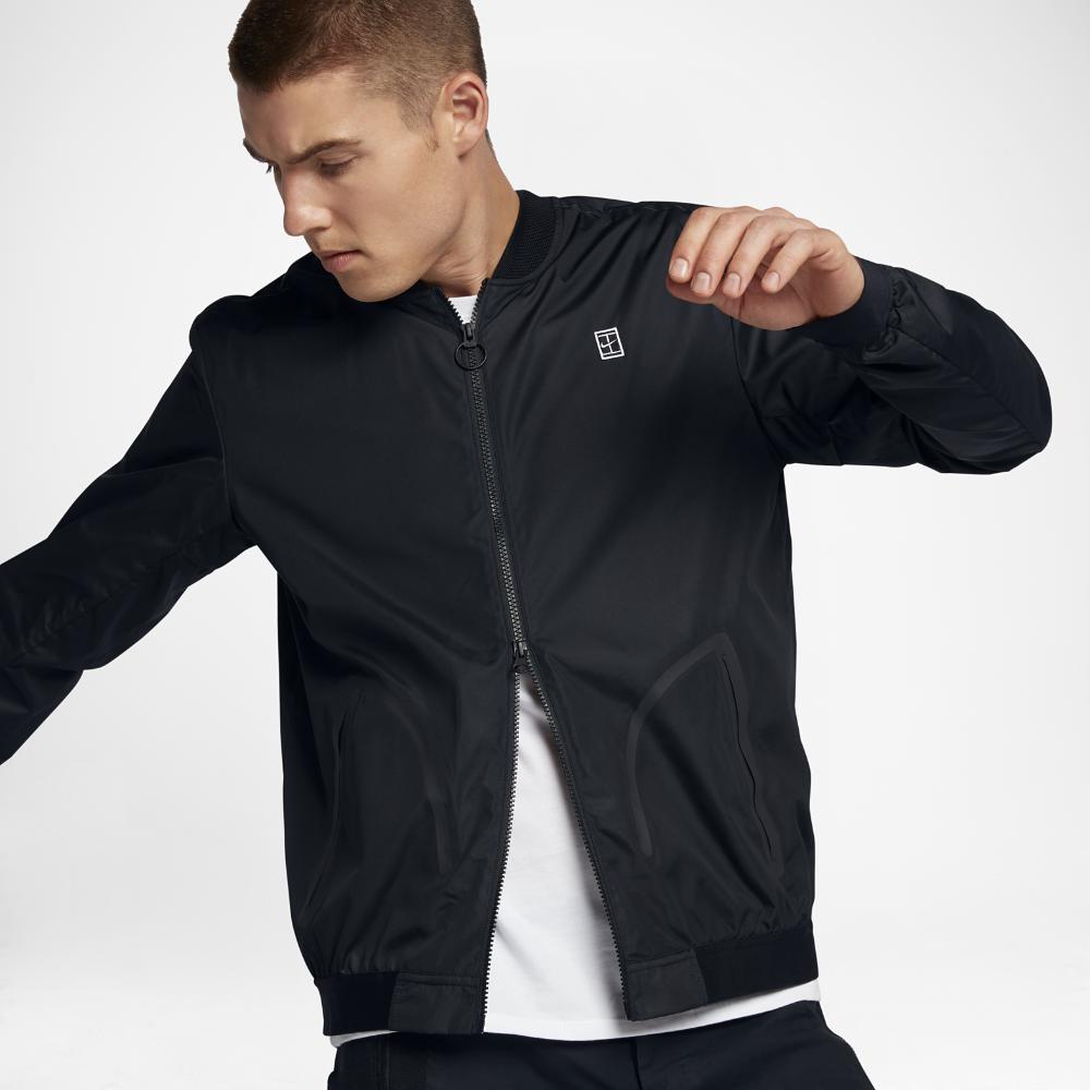 nike court bomber jacket