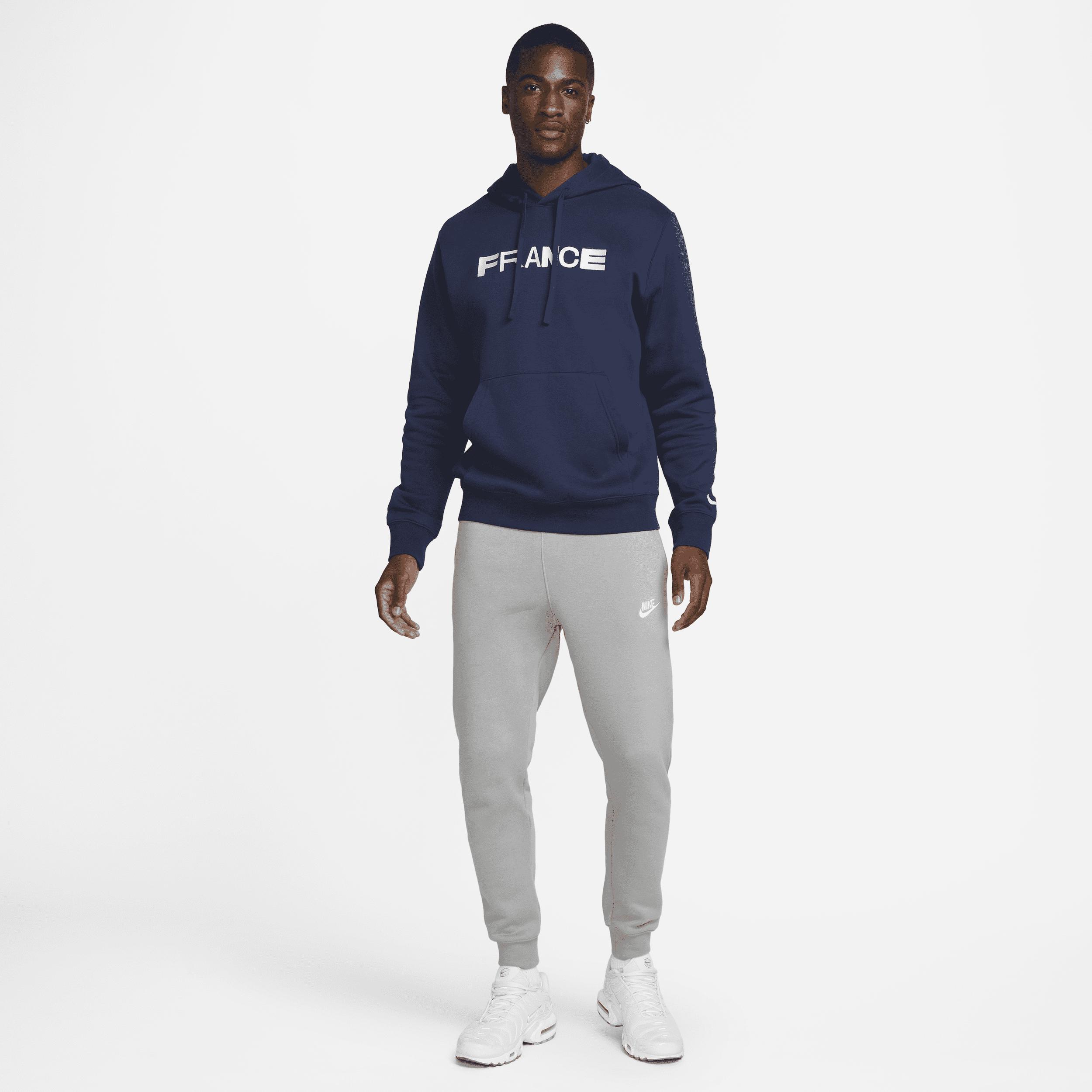 Nike Fff Club Fleece Pullover Hoodie in Blue for Men | Lyst