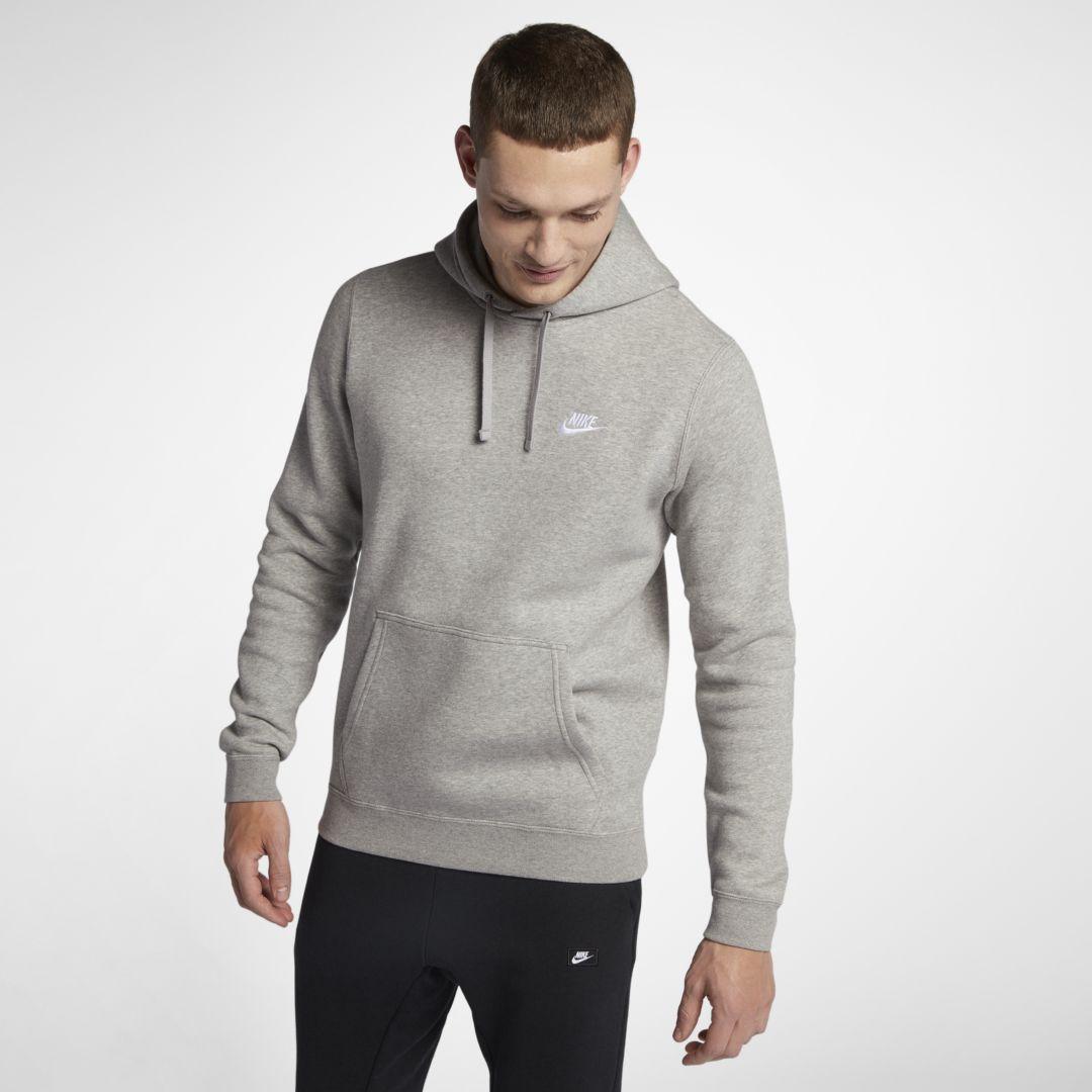 nike sportswear club fleece grey