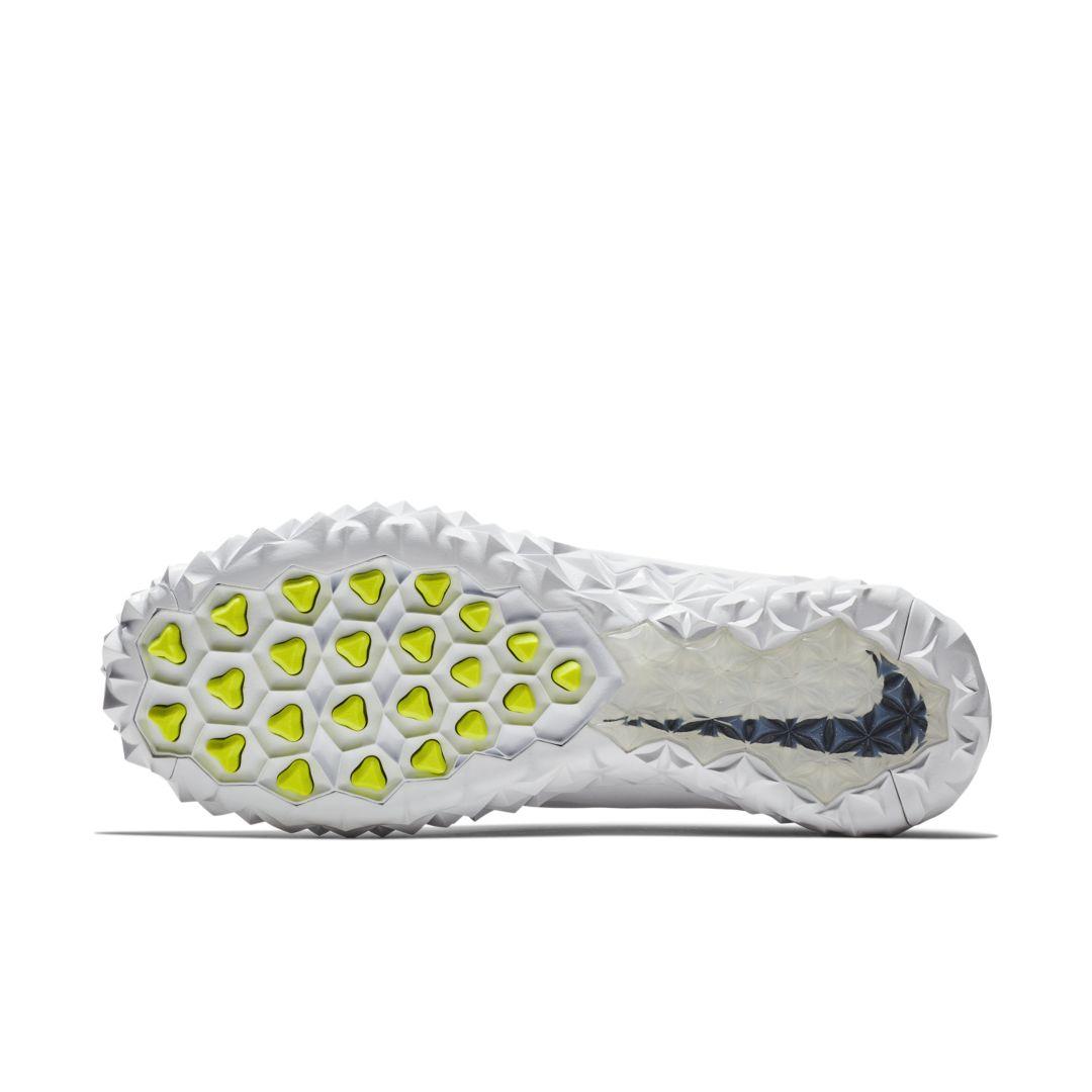 Nike Alpha Huarache 6 Elite Turf Lax Lacrosse Cleat in White for Men | Lyst