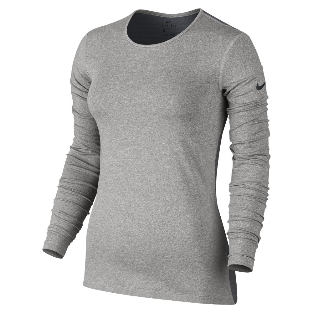 nike pro warm long sleeve training top