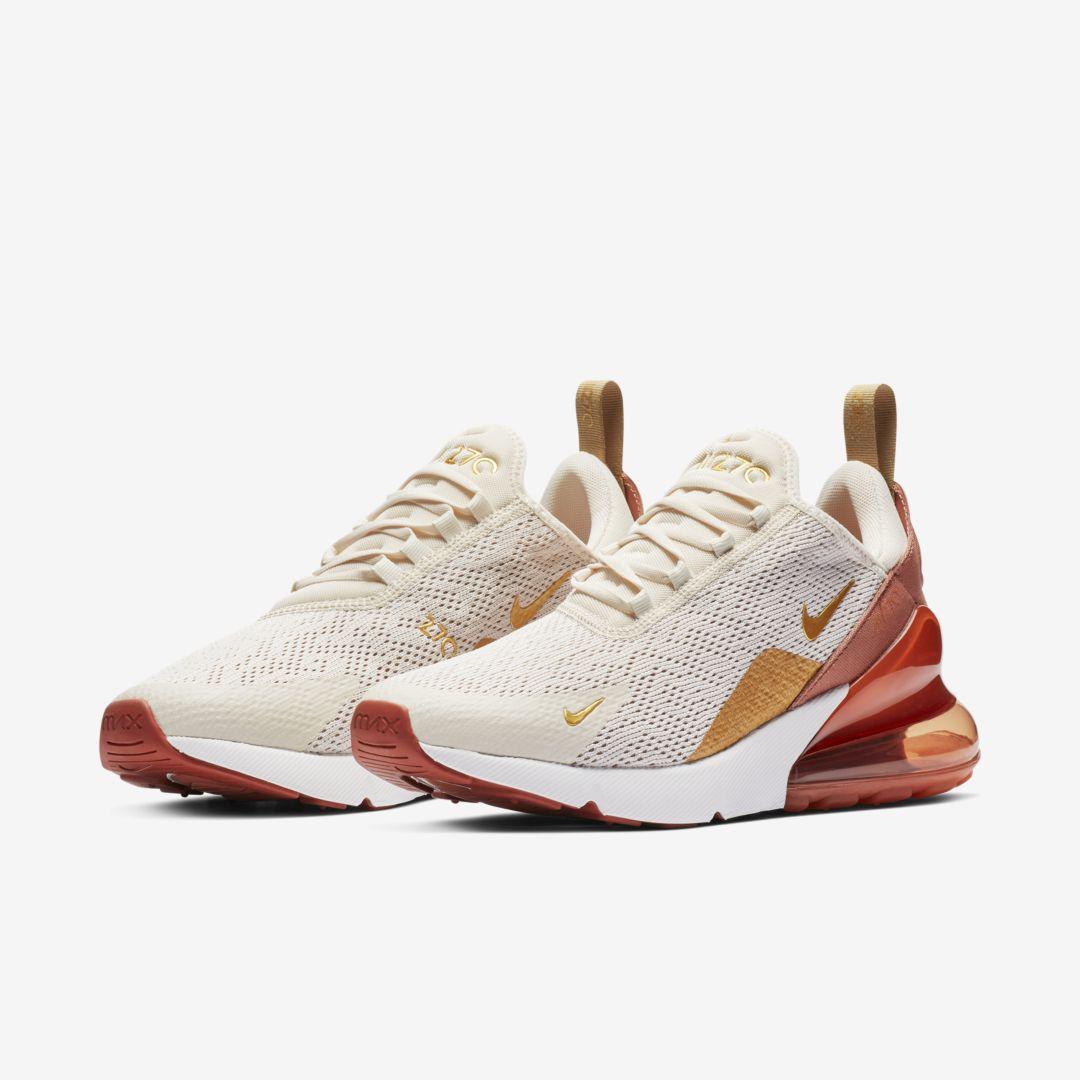 air max 270 premium sneaker light cream terra blush