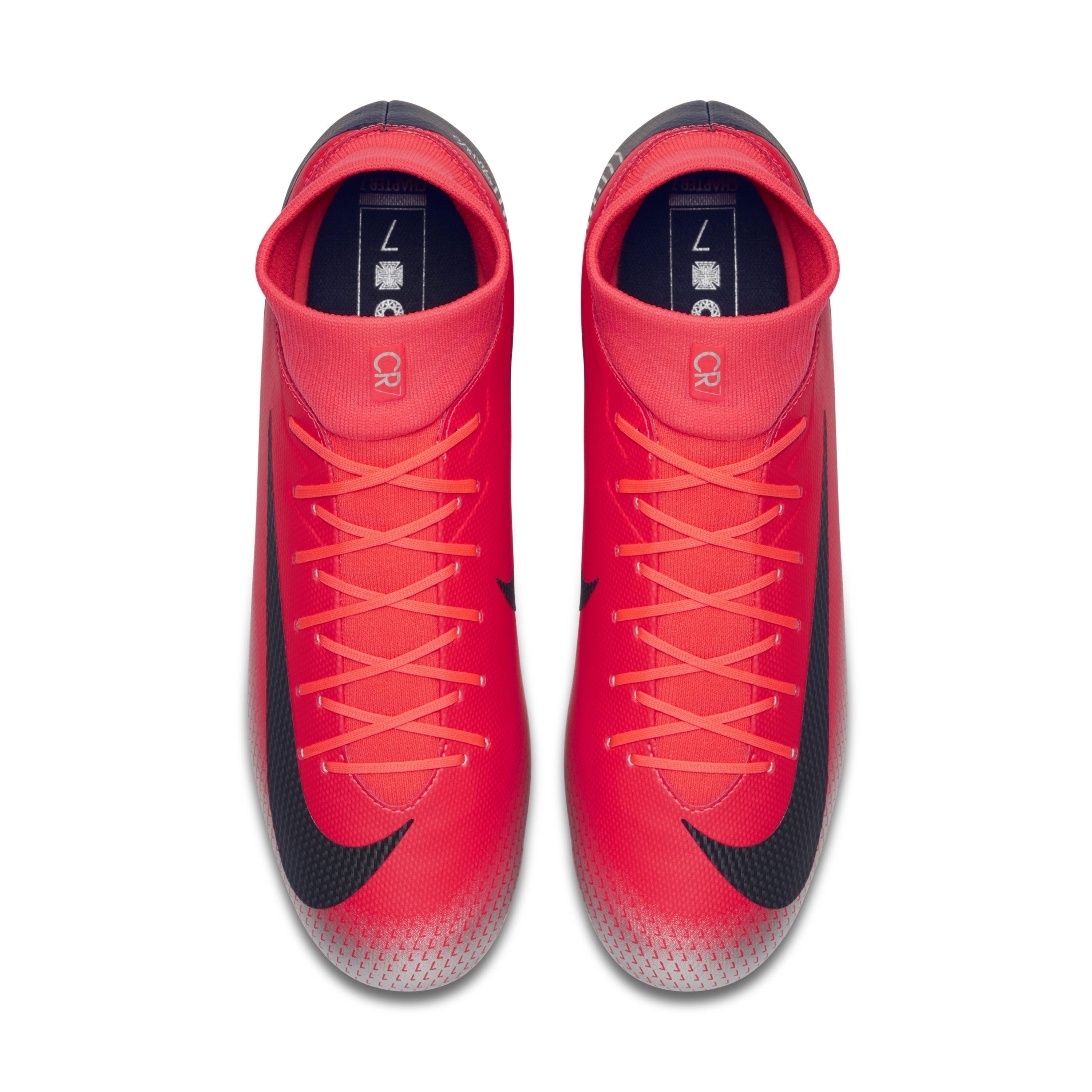 red cr7 football boots