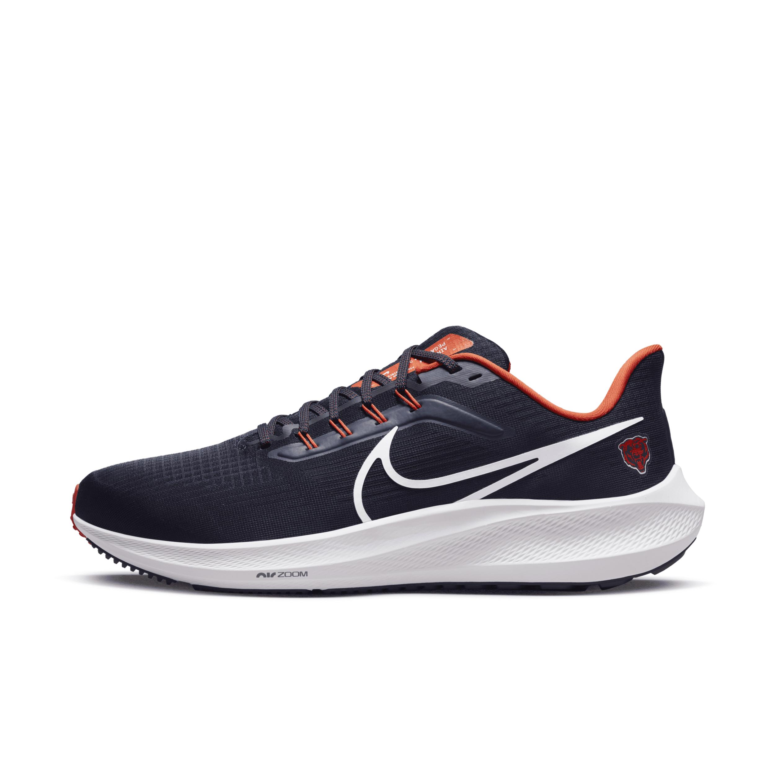 Nike Air Zoom Pegasus 39 (nfl Chicago Bears) Road Running Shoes In Blue