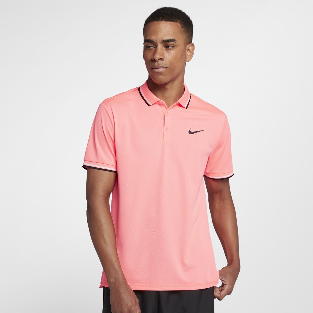 rainfall soft worker Nike Court Men's Tennis Polo Shirt in Pink for Men | Lyst