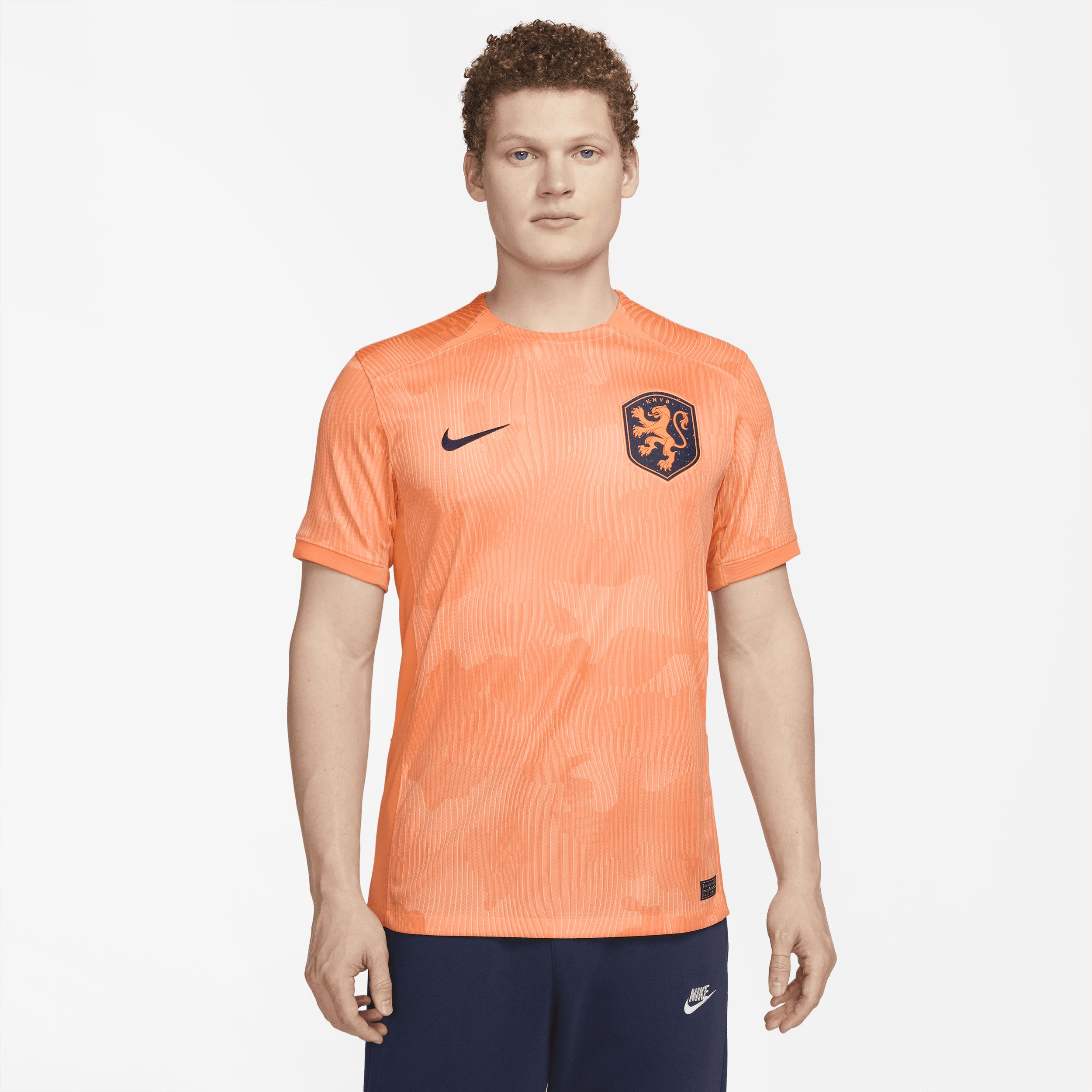 Nike Netherlands 2023 Stadium Home Dri-fit Football Shirt in Orange for Men  | Lyst