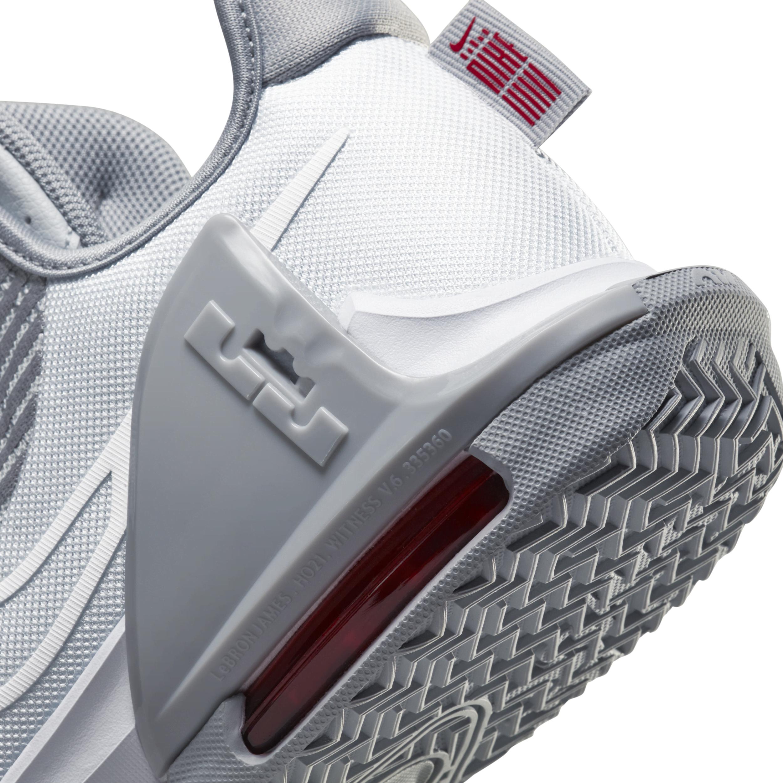 Gray top lebron shoes