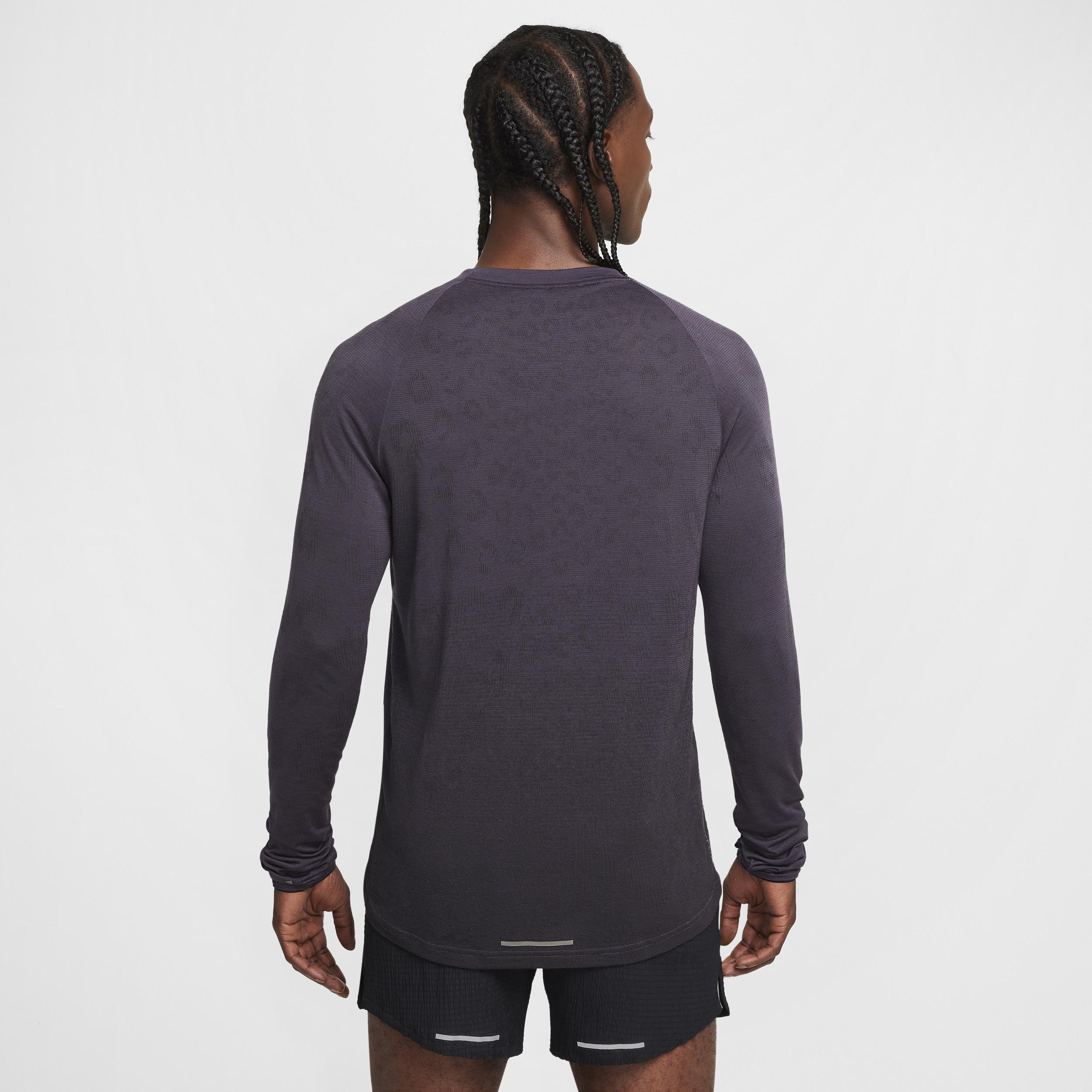Nike Running Division Therma Fit Adv Long Sleeve Running Top in Blue for Men Lyst UK