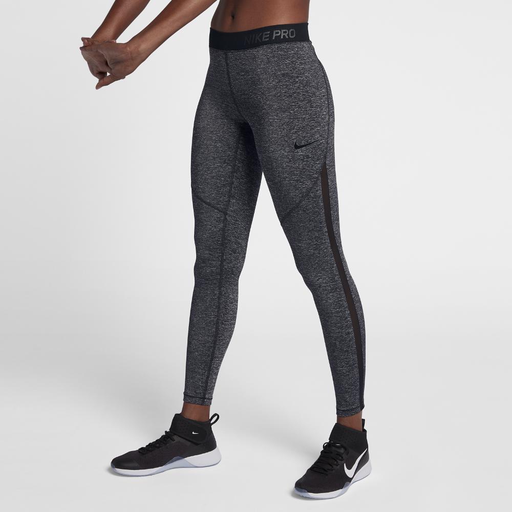 Nike Synthetic Pro Hypercool Women's Training Tights in Black/Heather/Black  (Black) - Lyst