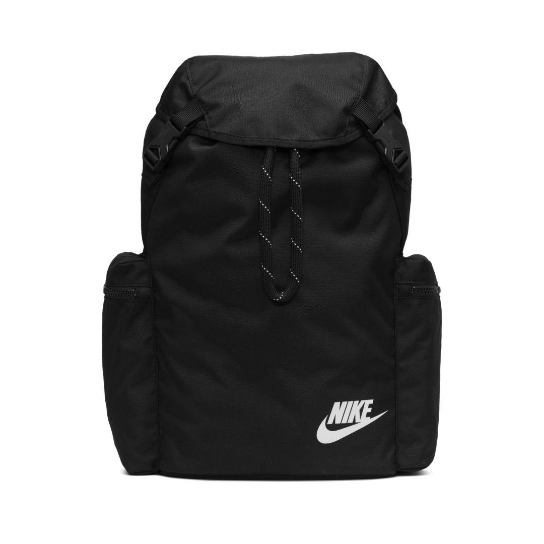 Nike Heritage Rucksack in Black | Lyst