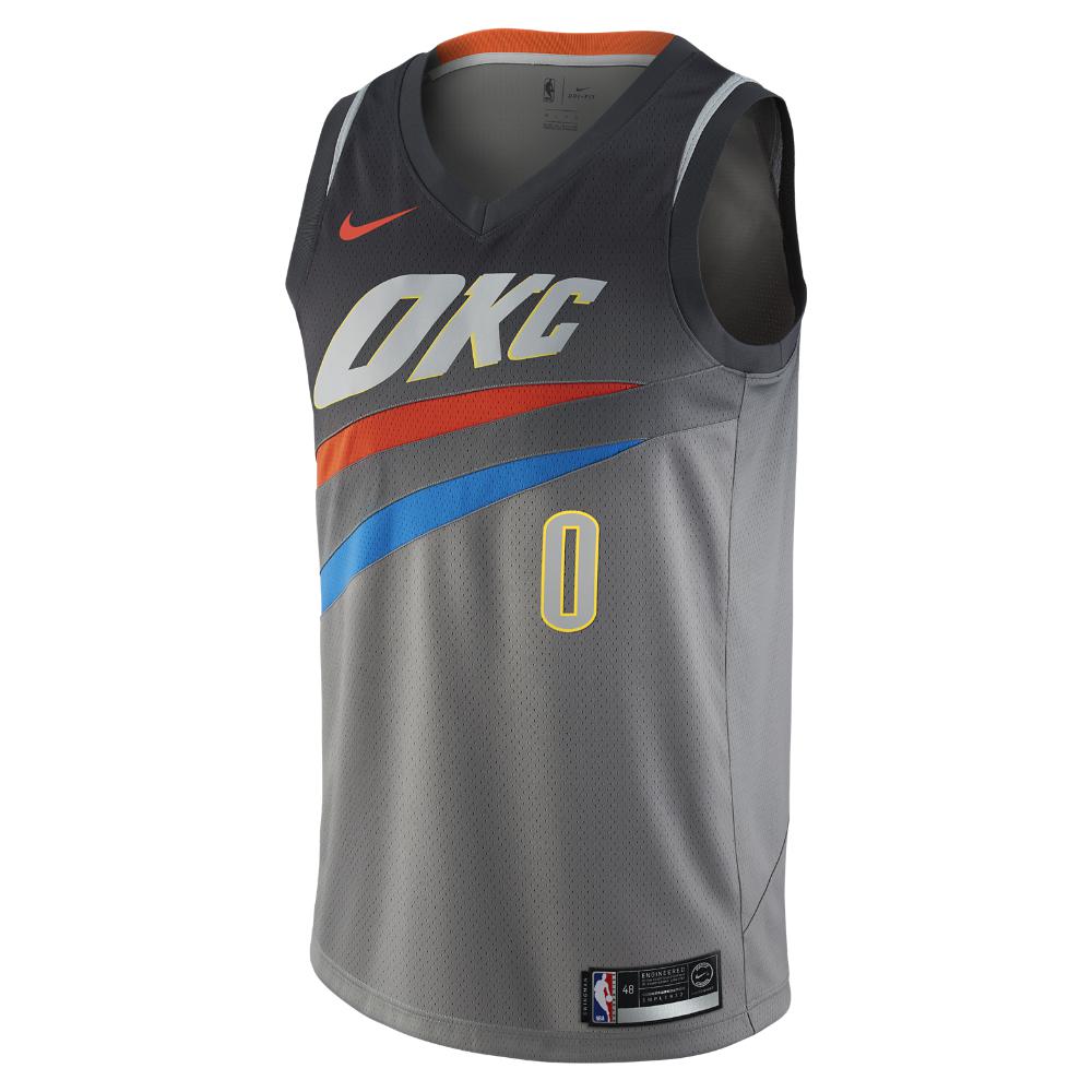 Nike Russell Westbrook City Edition Swingman Jersey ...