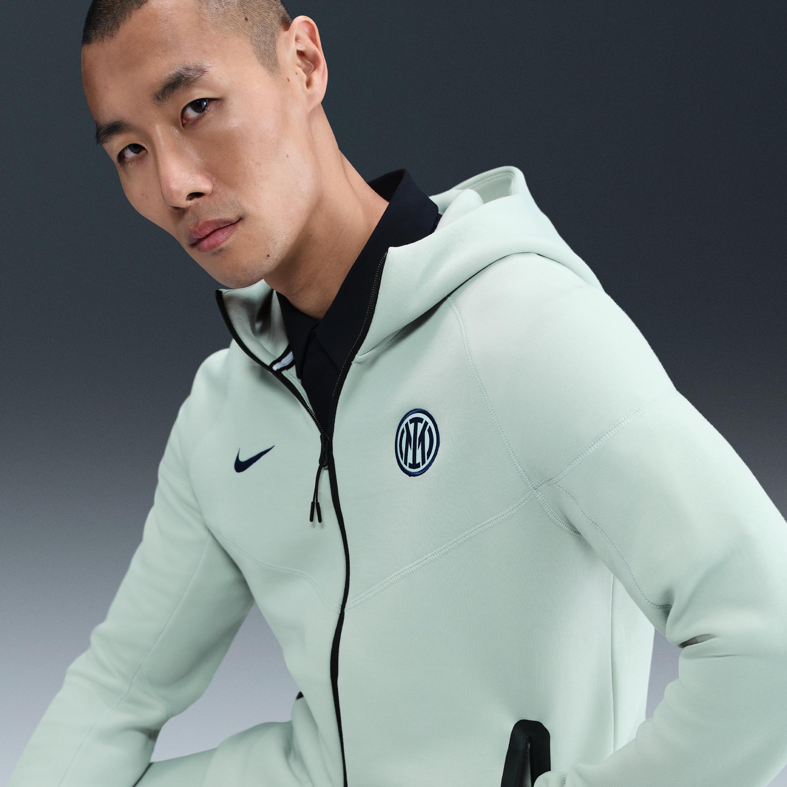 Inter Felpe Nike Con Zip Nike Inter Milan Tech Windrunner Football