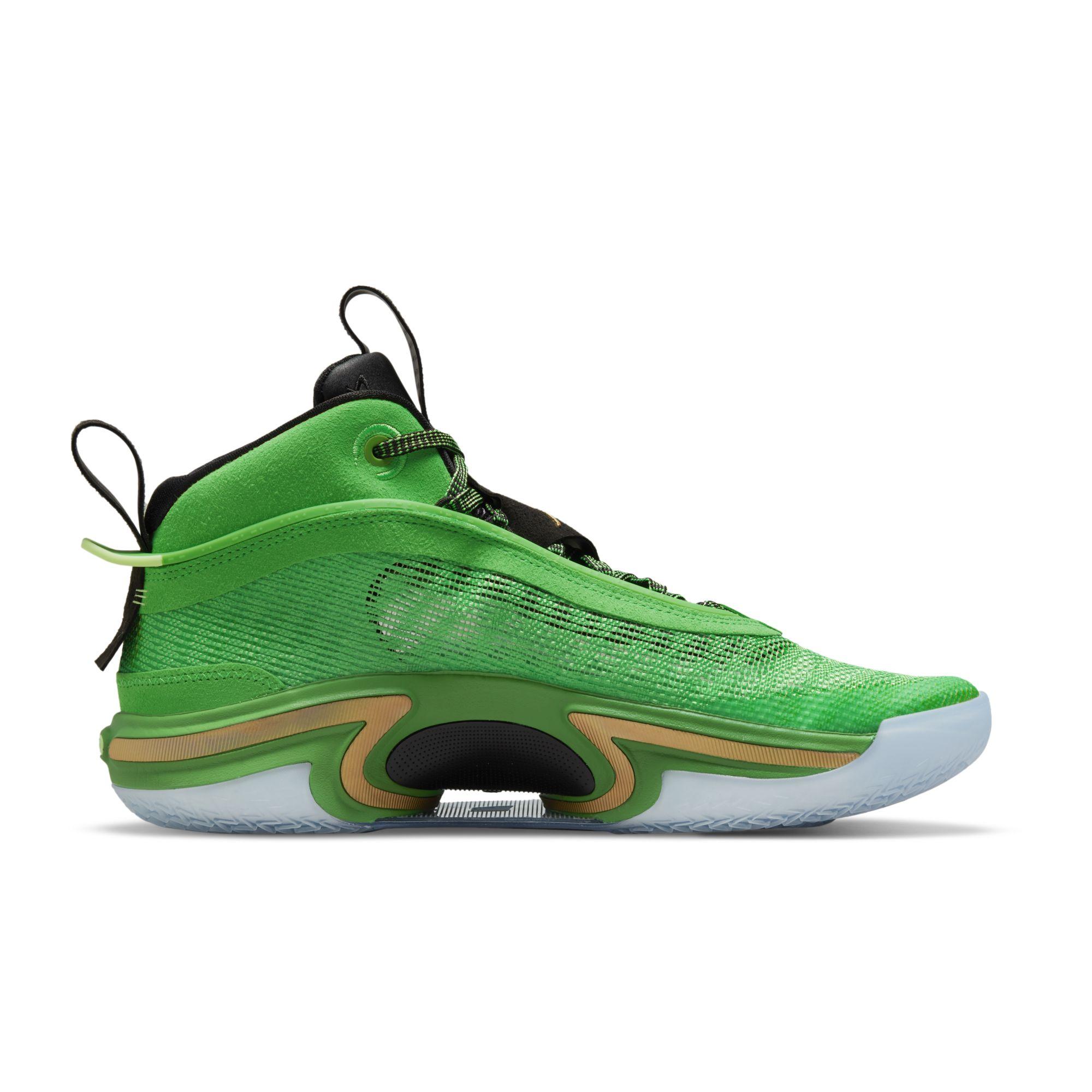 Jordan green best sale basketball