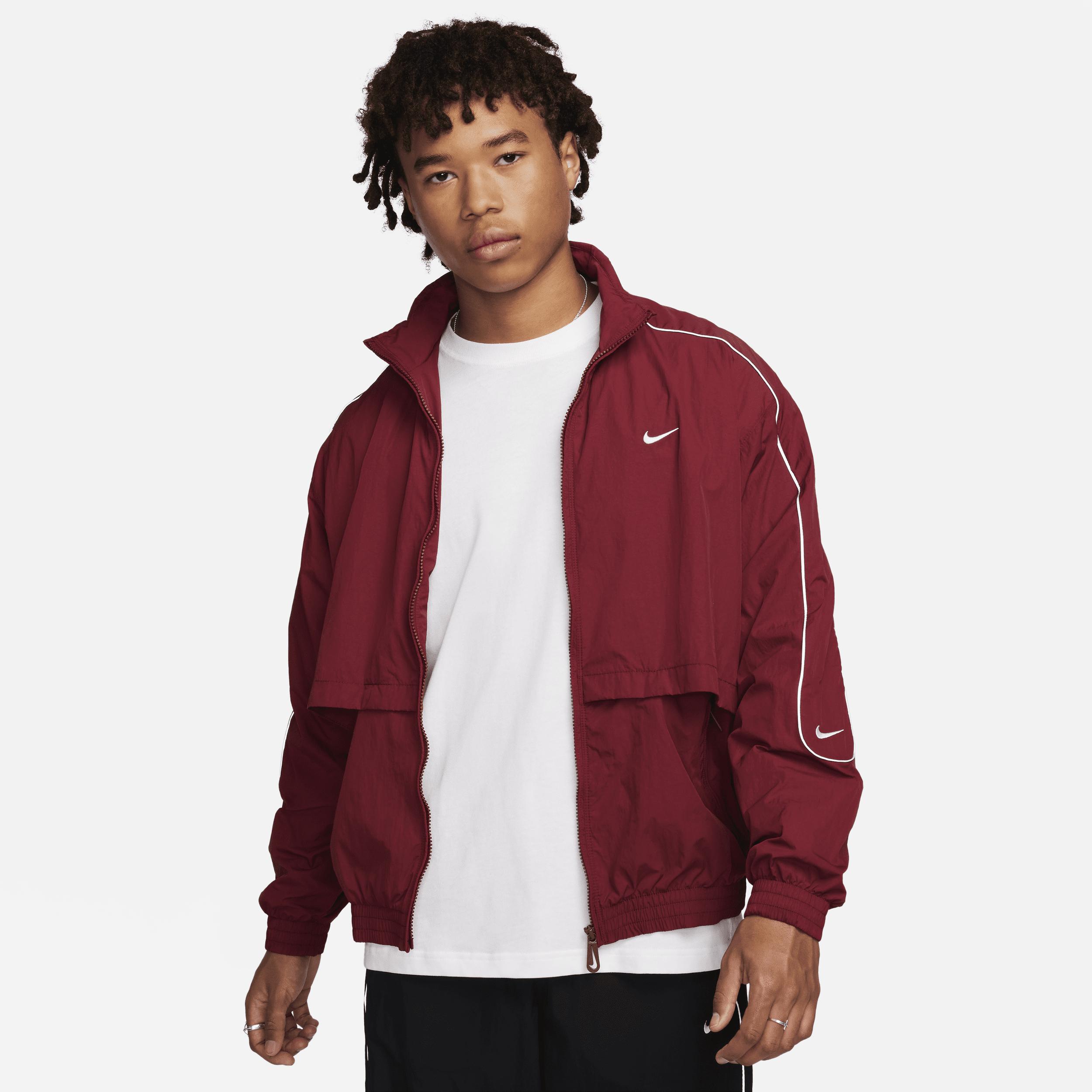 men's woven running jacket nike run stripe