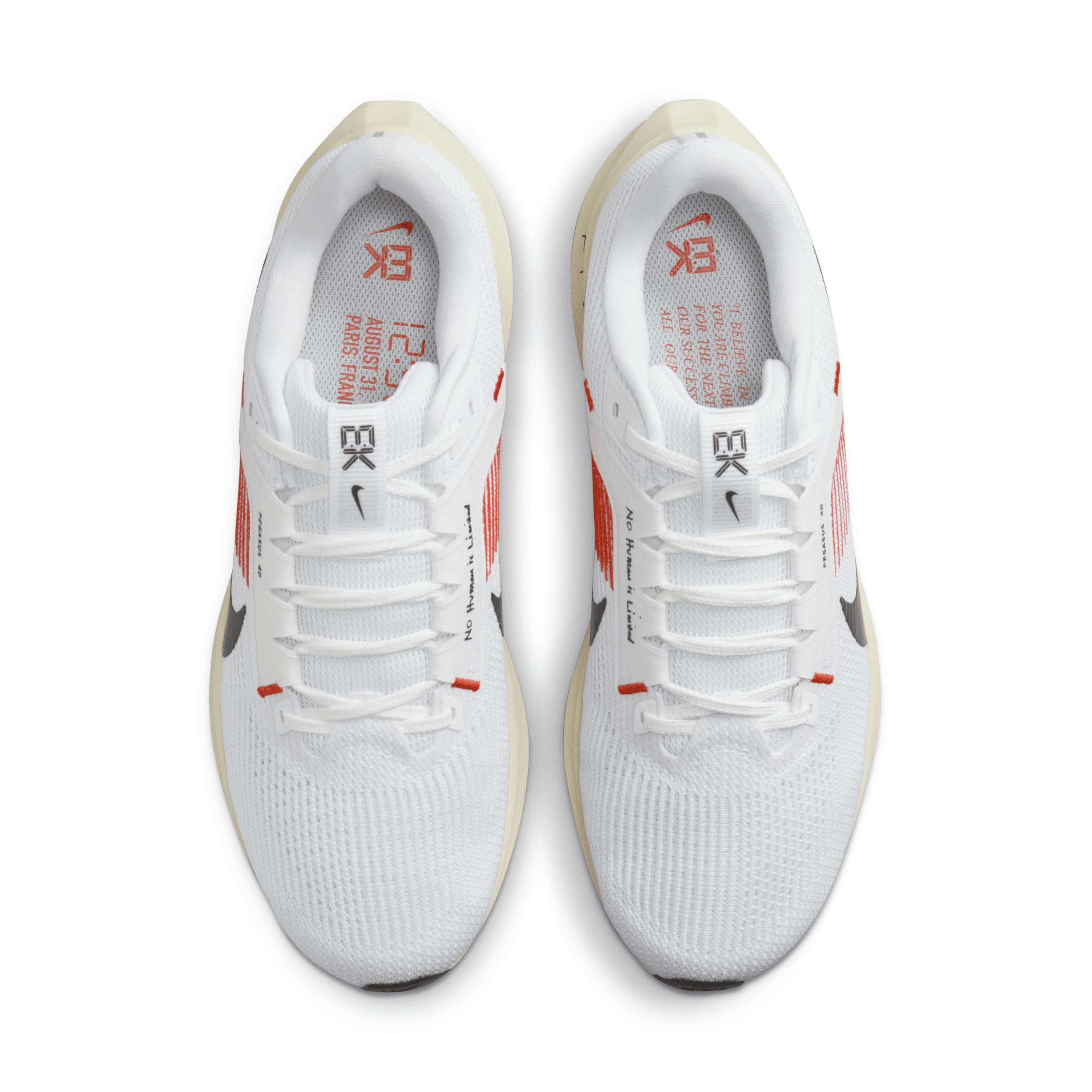 Nike Pegasus 40 "eliud Kipchoge" Road Running Shoes in White | Lyst