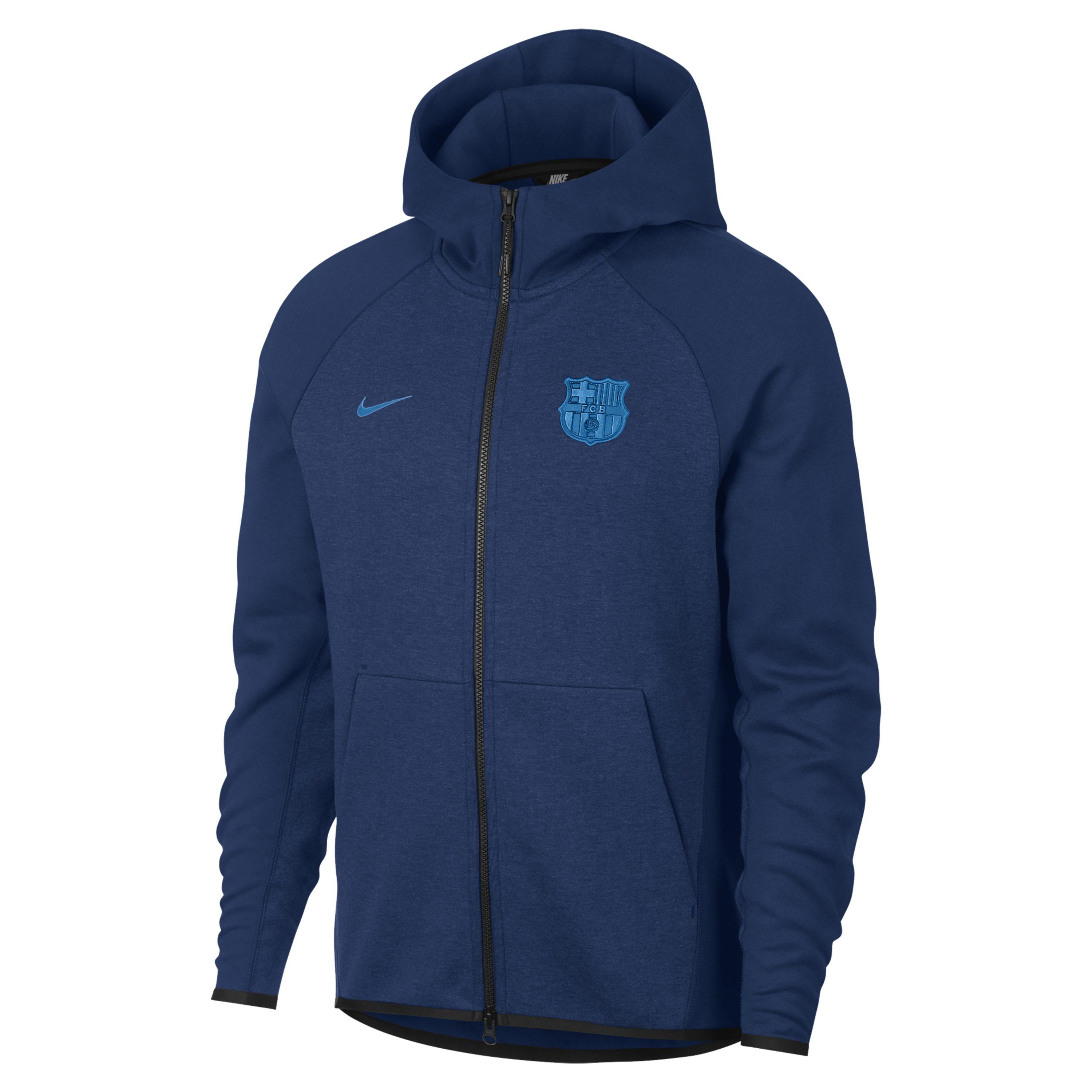 Nike fc barcelona tech hot sale fleece