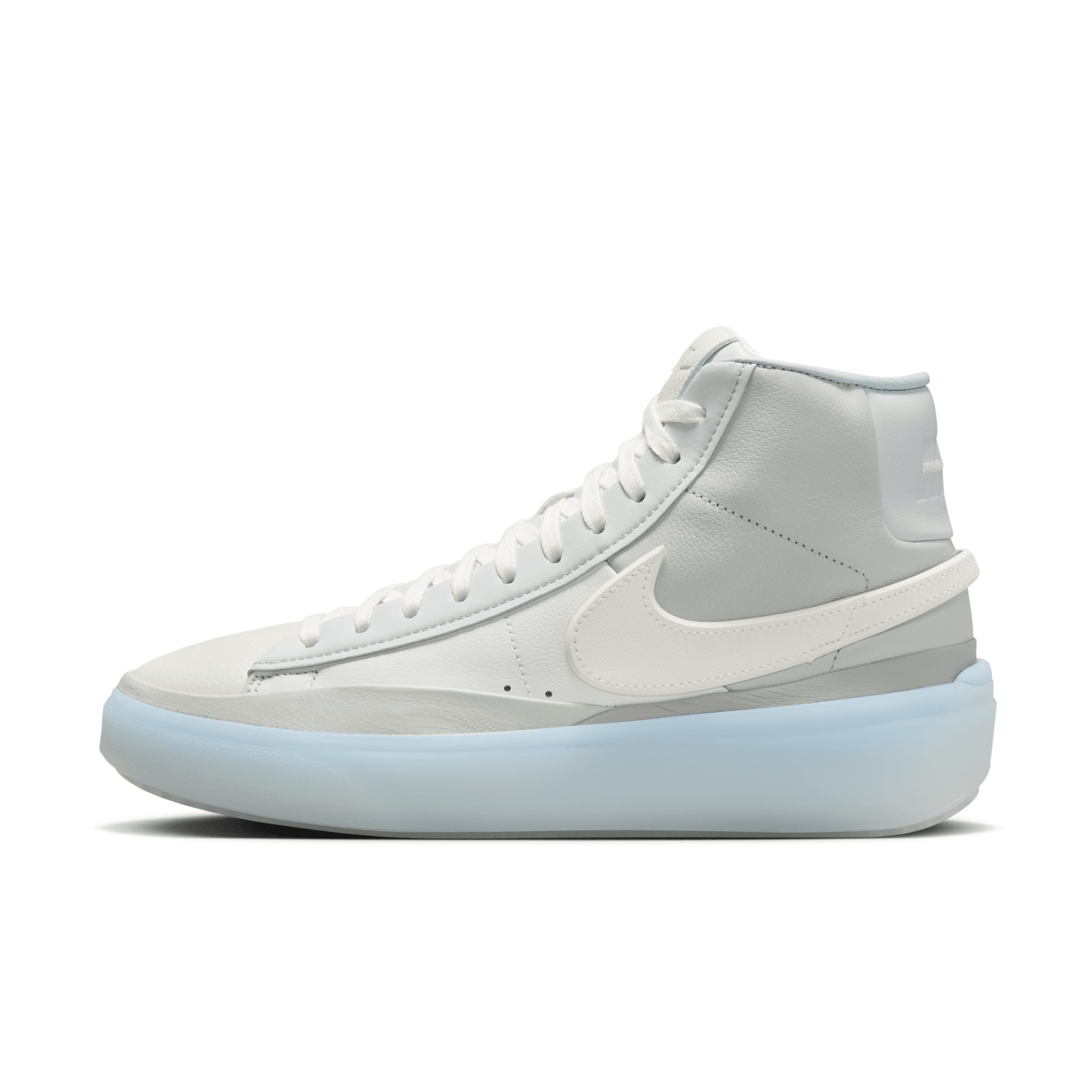 Nike Blazer Phantom Mid Shoes in Gray for Men | Lyst