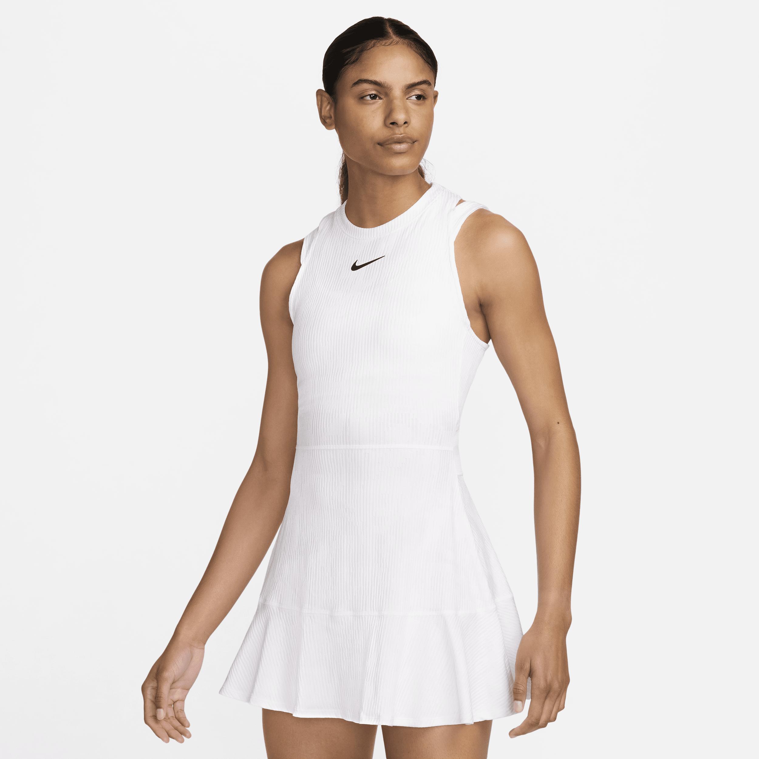 Nike Court Slam Dri Fit Tennis Dress in White Lyst UK