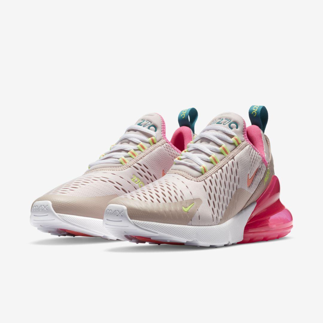 Nike Air Max 270 Shoe (barely Rose) in Pink | Lyst صور البغل