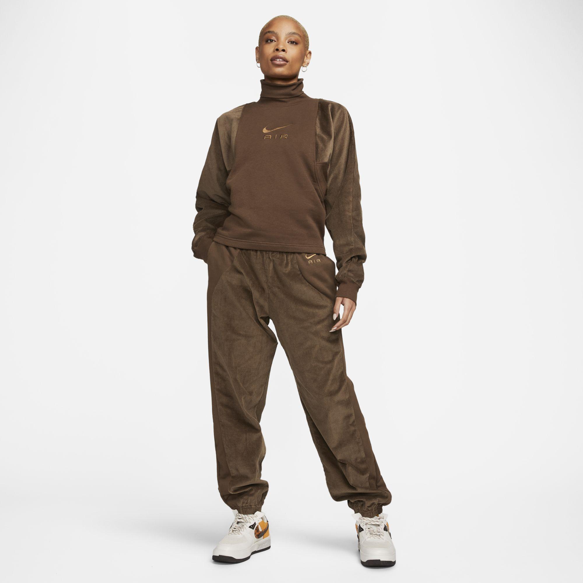 brown nike womens tracksuit