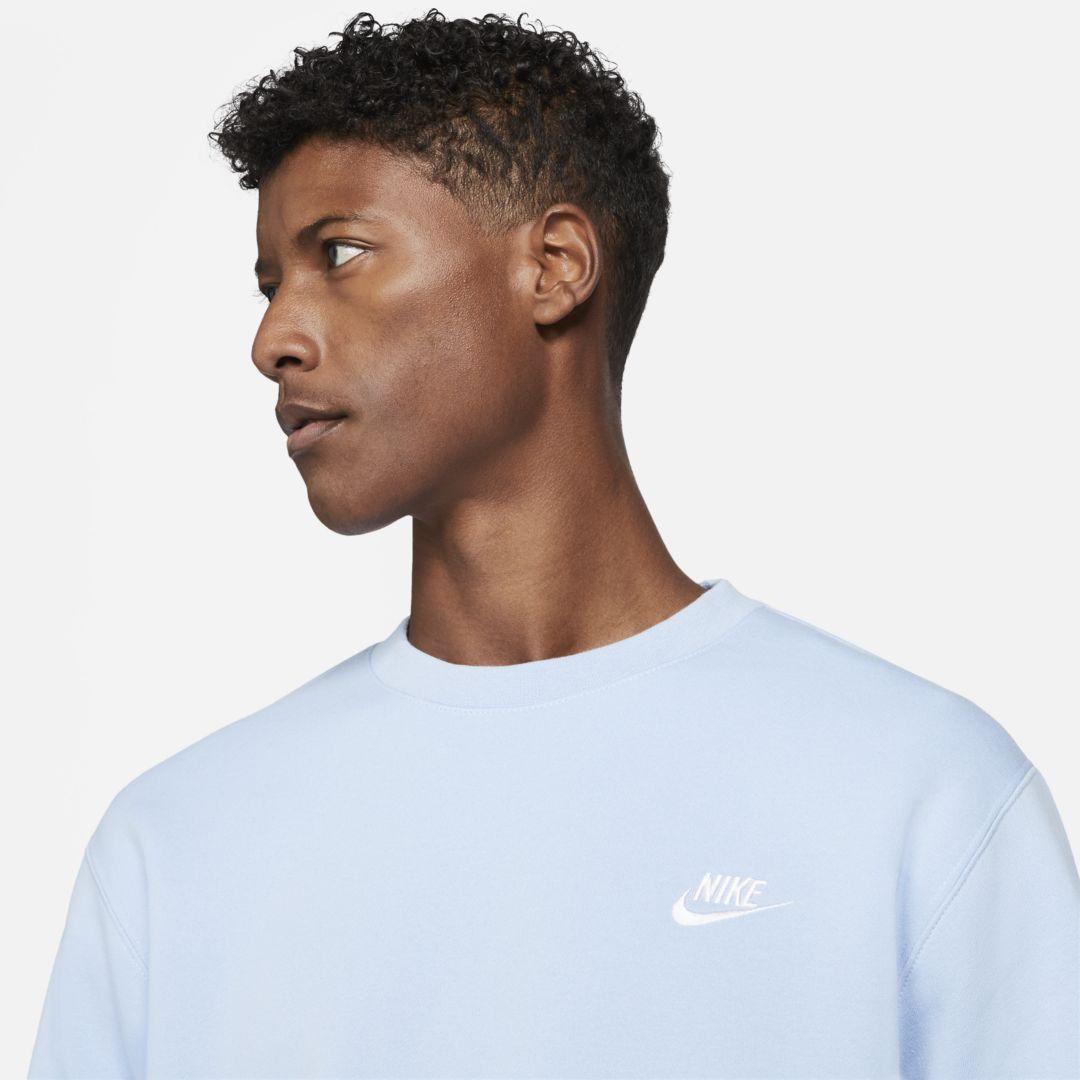nike sportswear club fleece blue