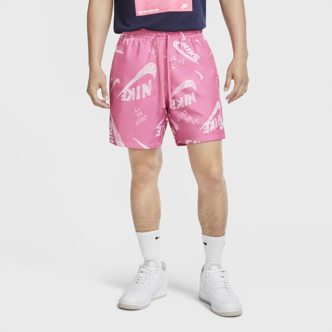 Nike Sportswear Print Shorts (pinksicle) for Men | Lyst