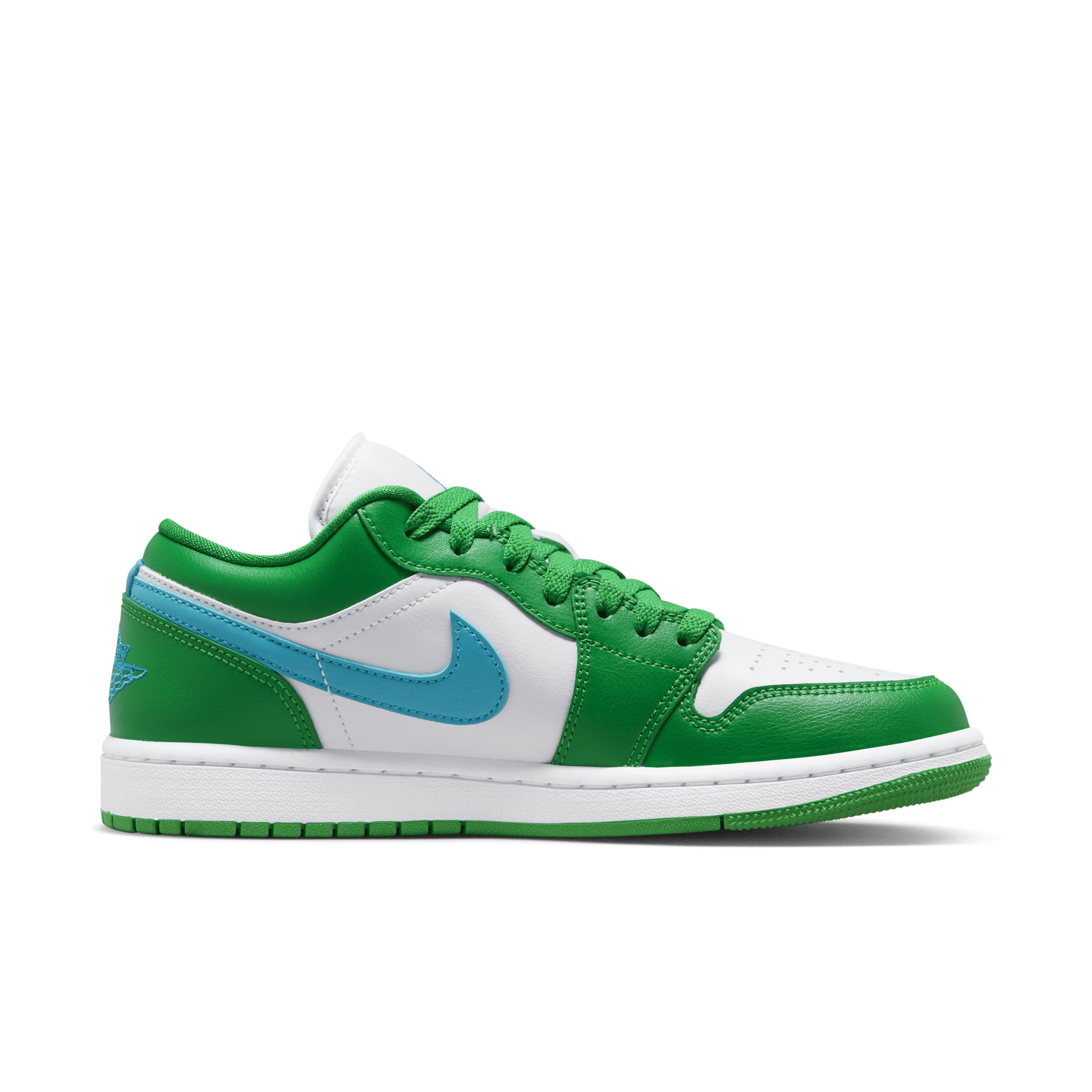 Nike Air Jordan 1 Low Shoes in Green | Lyst UK