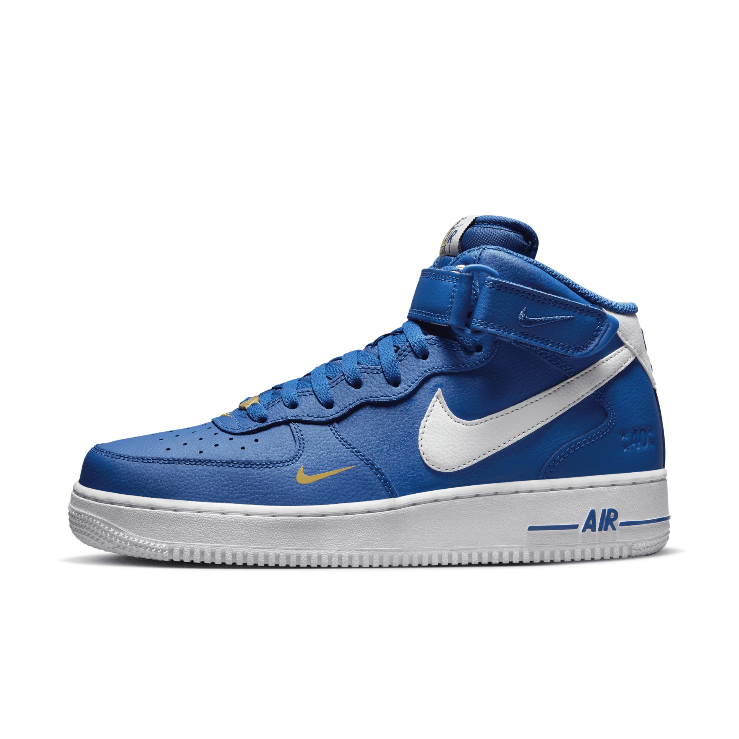 Nike Air Force 1 Mid '07 Lv8 Shoes In Blue, for Men | Lyst